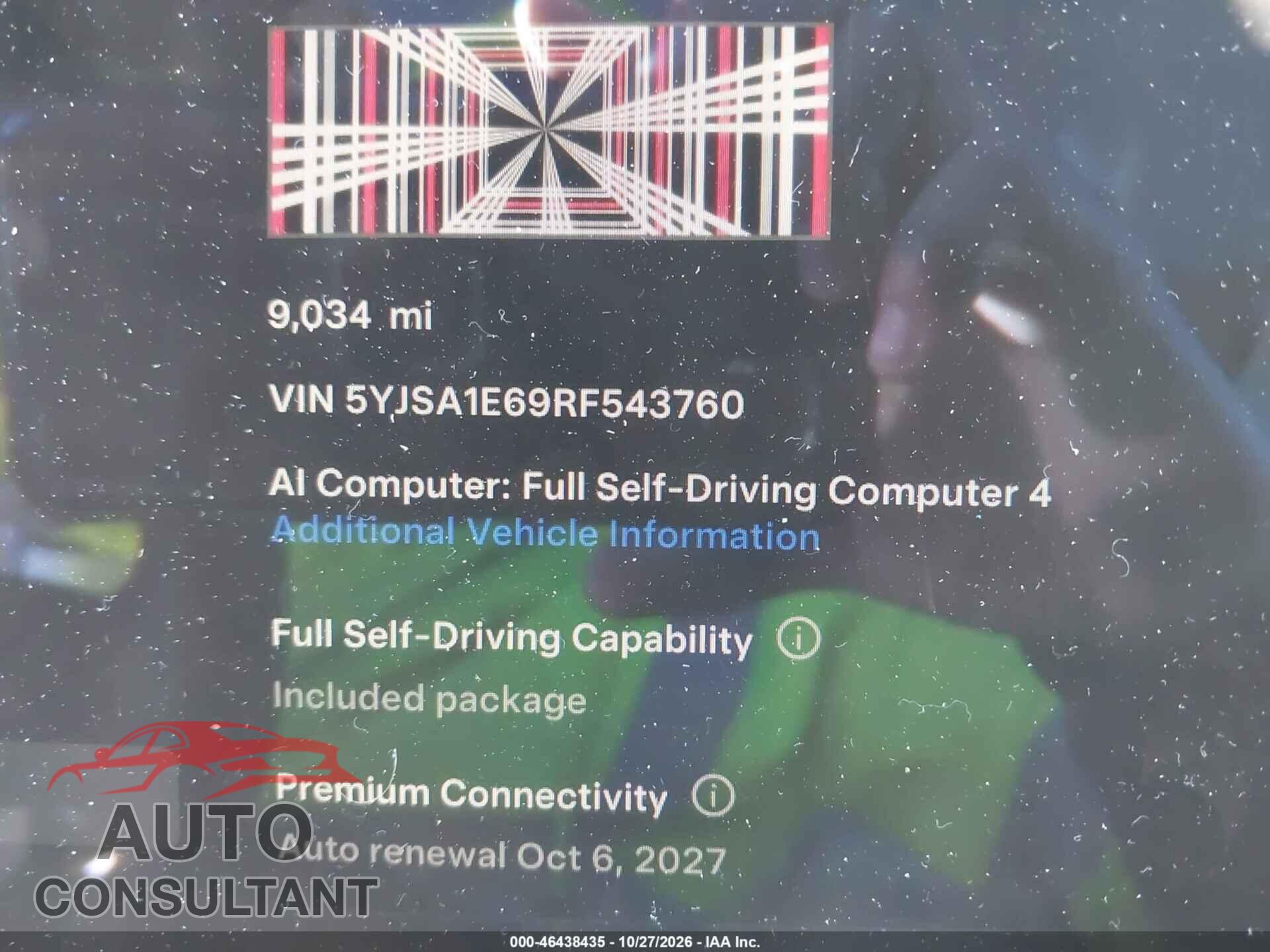 TESLA MODEL S 2024 - 5YJSA1E69RF543760