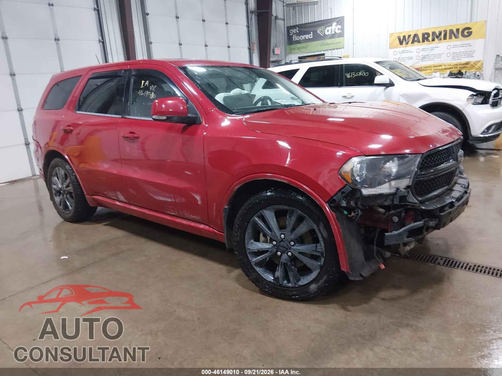 DODGE DURANGO 2013 - 1C4SDJCT1DC661761
