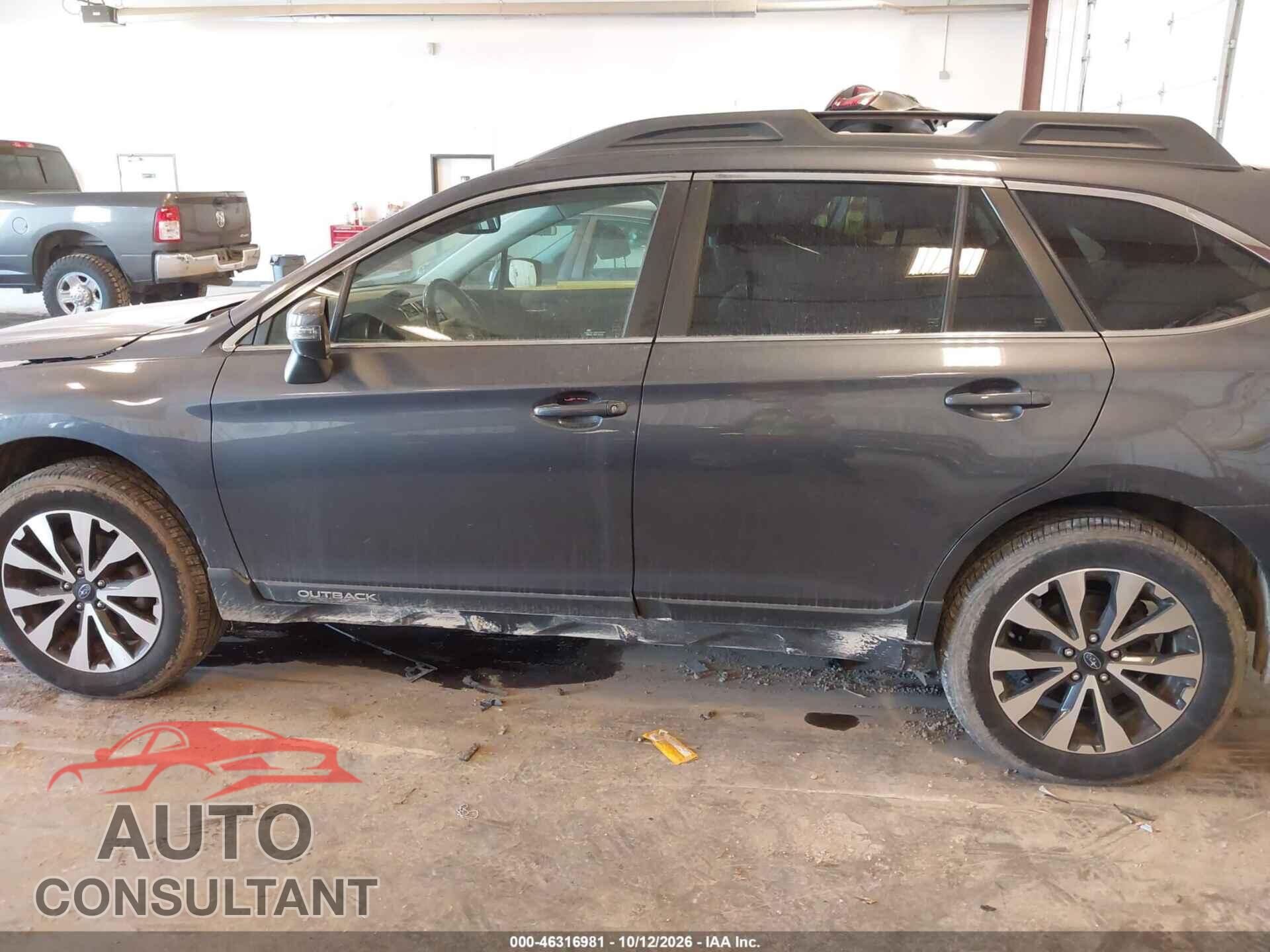 SUBARU OUTBACK 2015 - 4S4BSBLC8F3334624