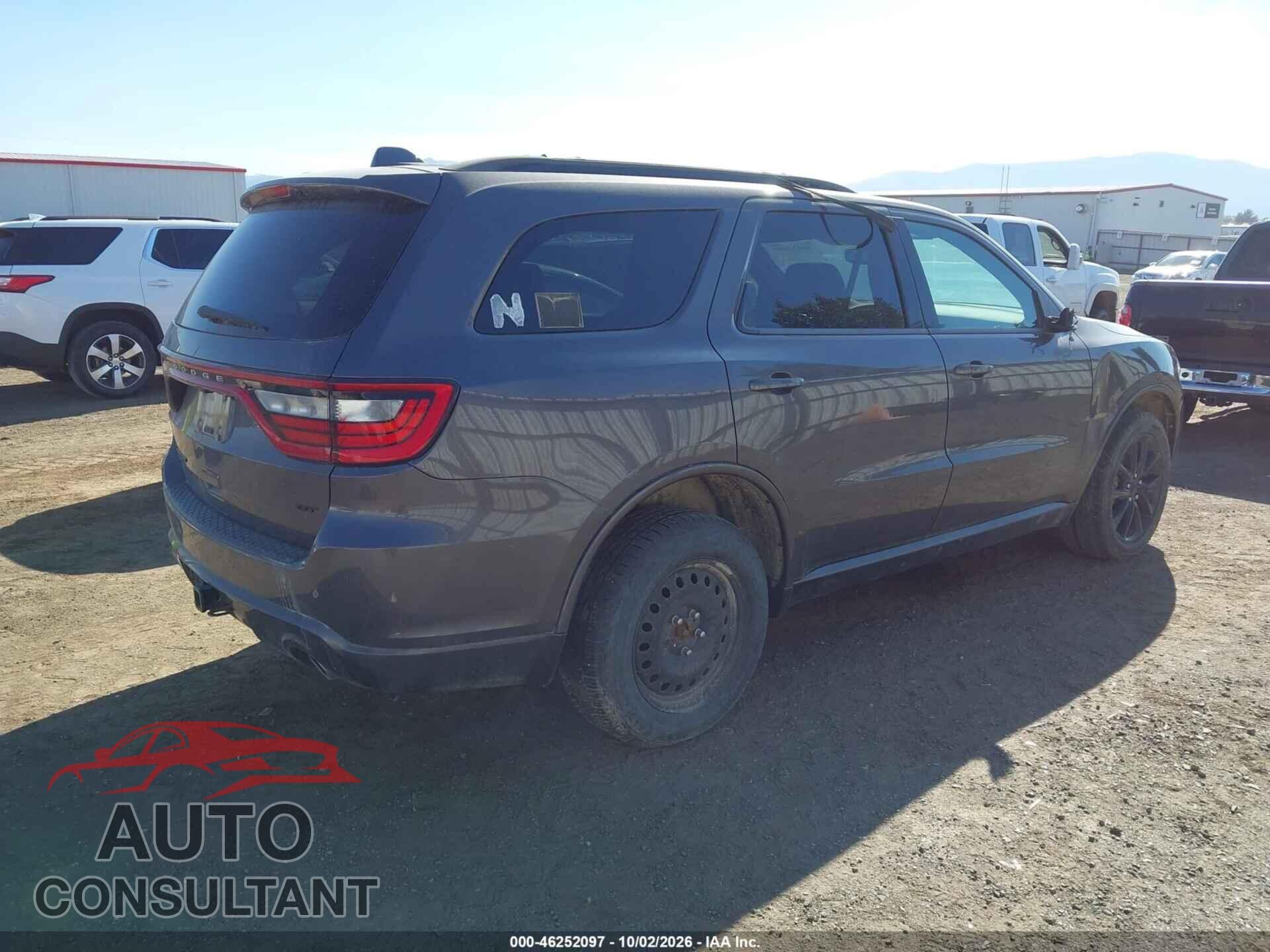 DODGE DURANGO 2017 - 1C4RDJDG7HC619410
