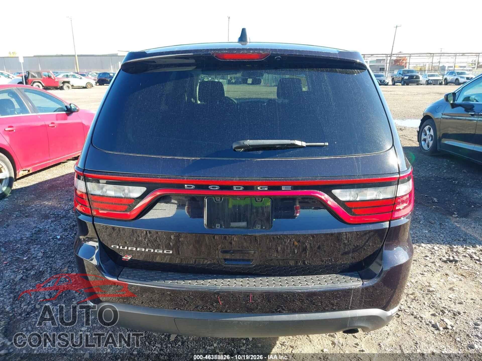 DODGE DURANGO 2018 - 1C4RDJAG0JC364304