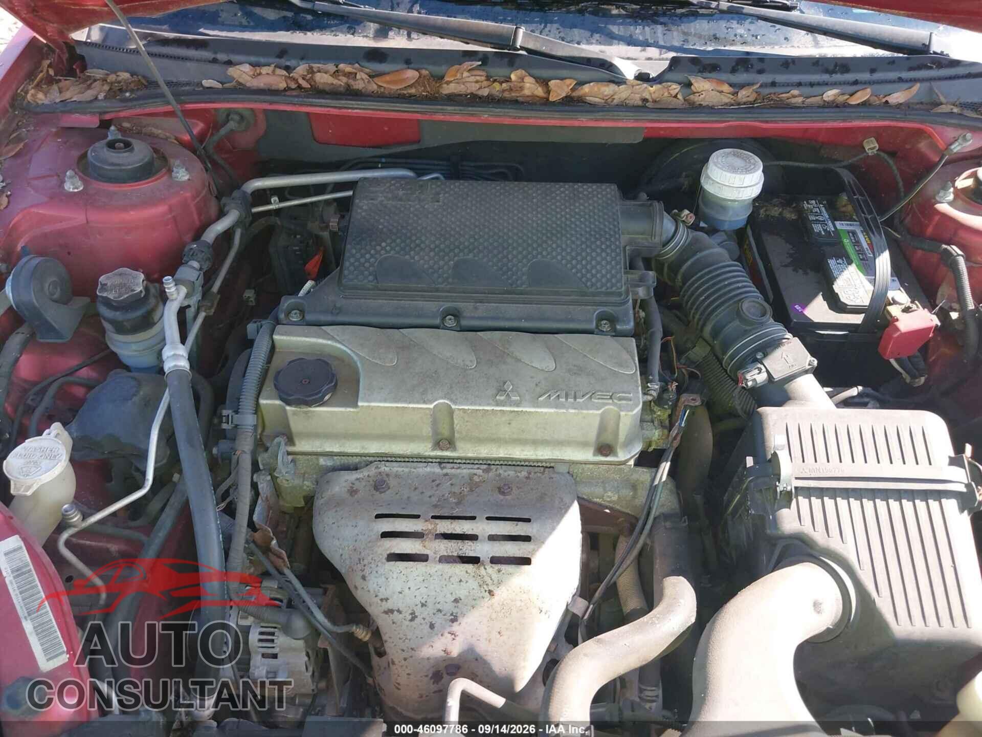 MITSUBISHI GALANT 2012 - 4A32B3FF9CE024446