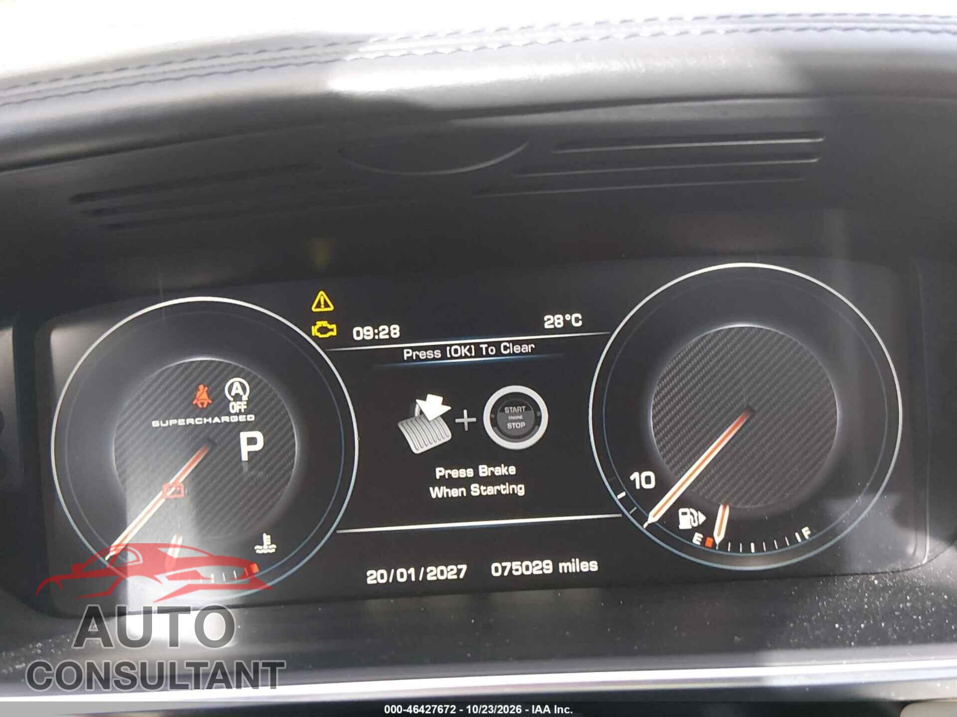 LAND ROVER RANGE ROVER 2014 - SALGV3TF7EA172005