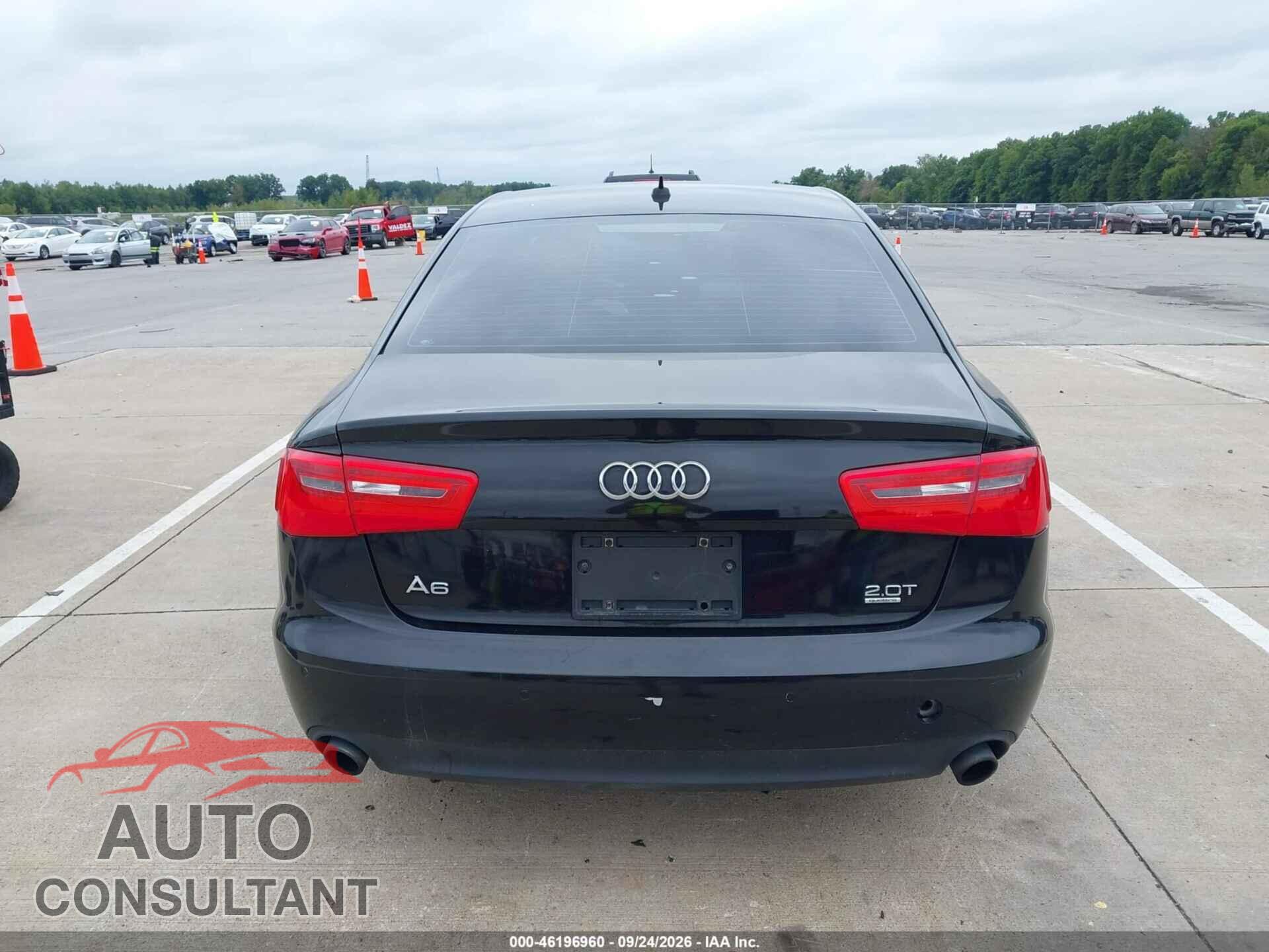 AUDI A6 2013 - WAUGFBFC2DN085634