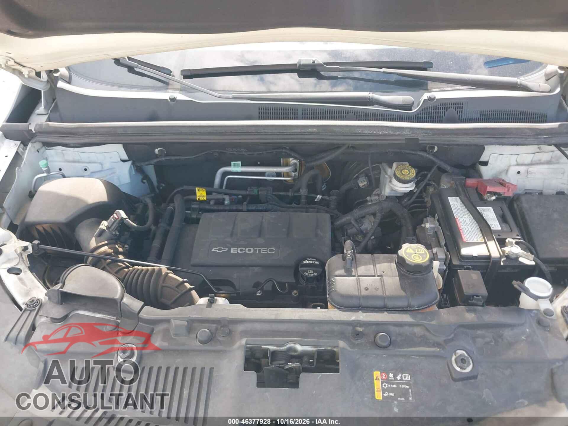 CHEVROLET TRAX 2020 - KL7CJLSB5LB011625