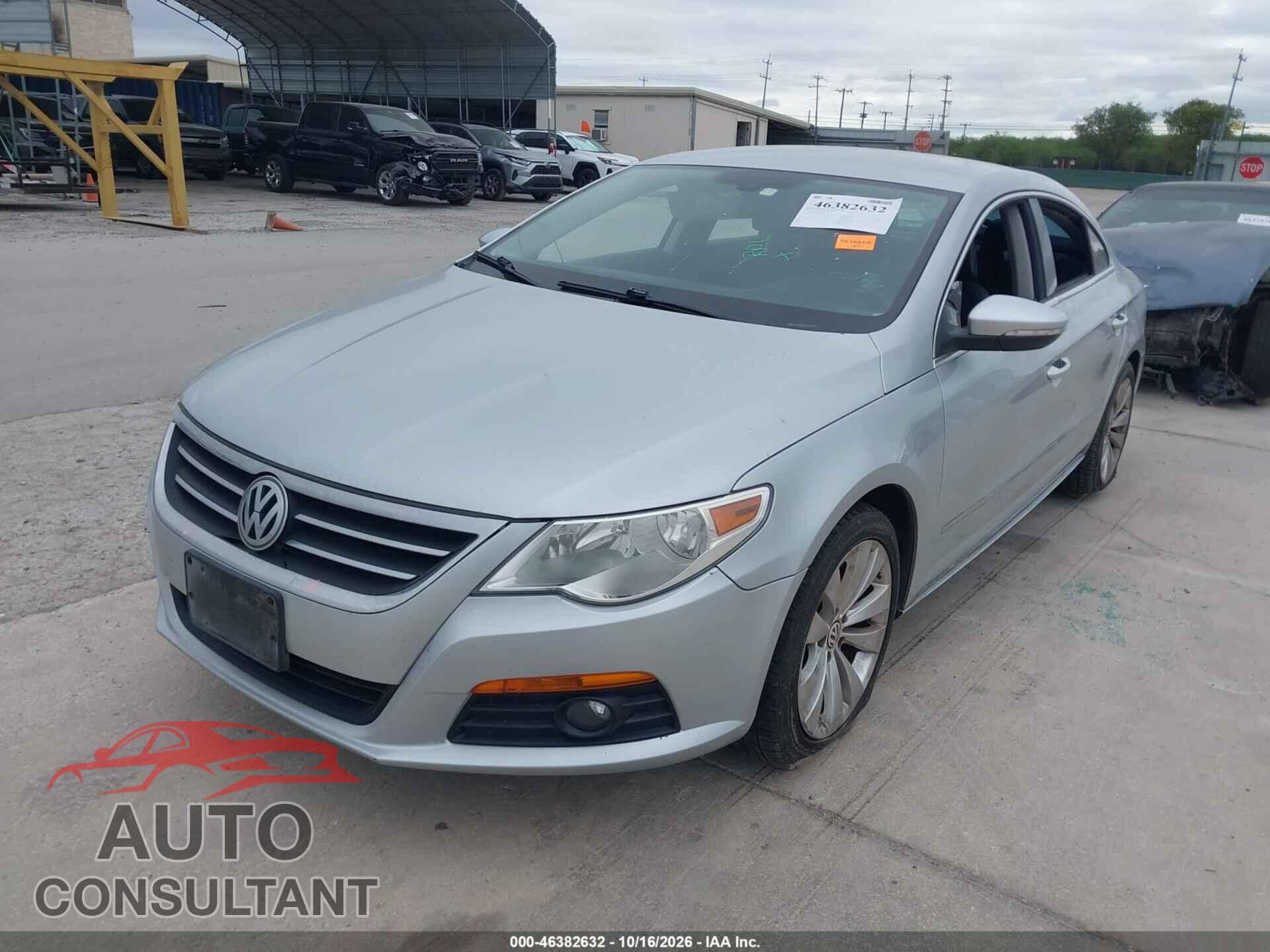 VOLKSWAGEN CC 2009 - WVWML73C19E567339