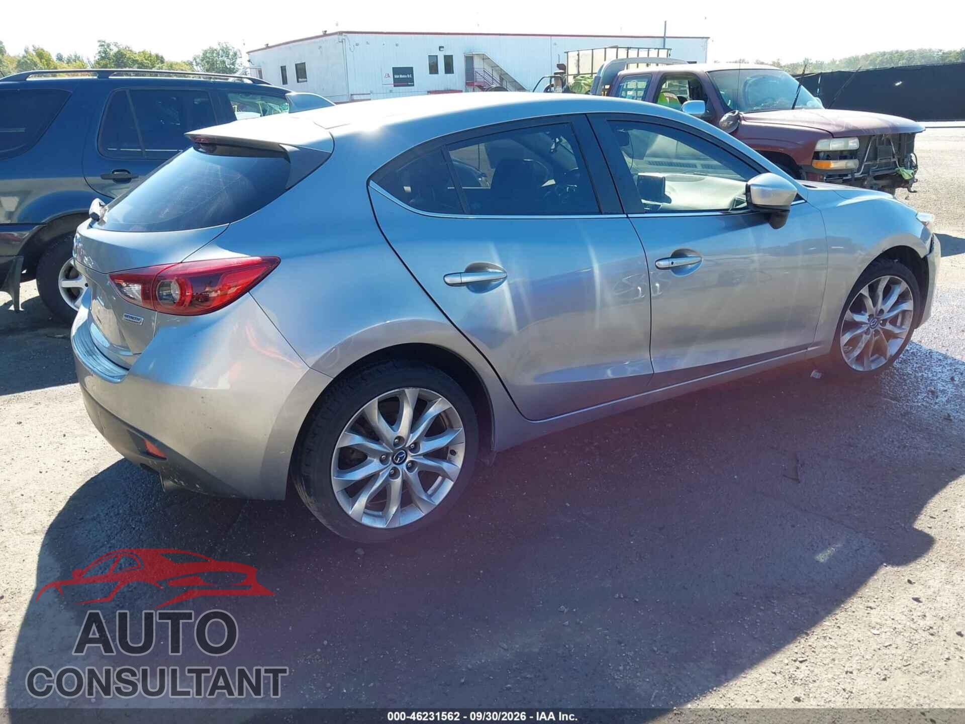 MAZDA MAZDA3 2014 - JM1BM1M32E1206655