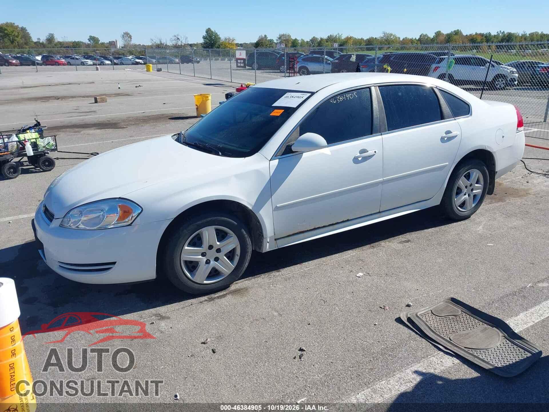 CHEVROLET IMPALA 2011 - 2G1WF5EK6B1149531