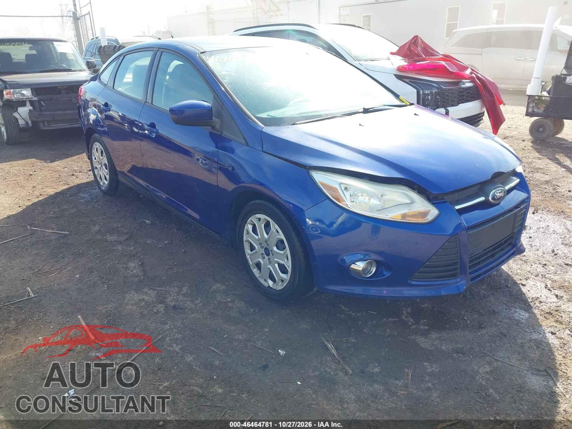FORD FOCUS 2012 - 1FAHP3F2XCL461370