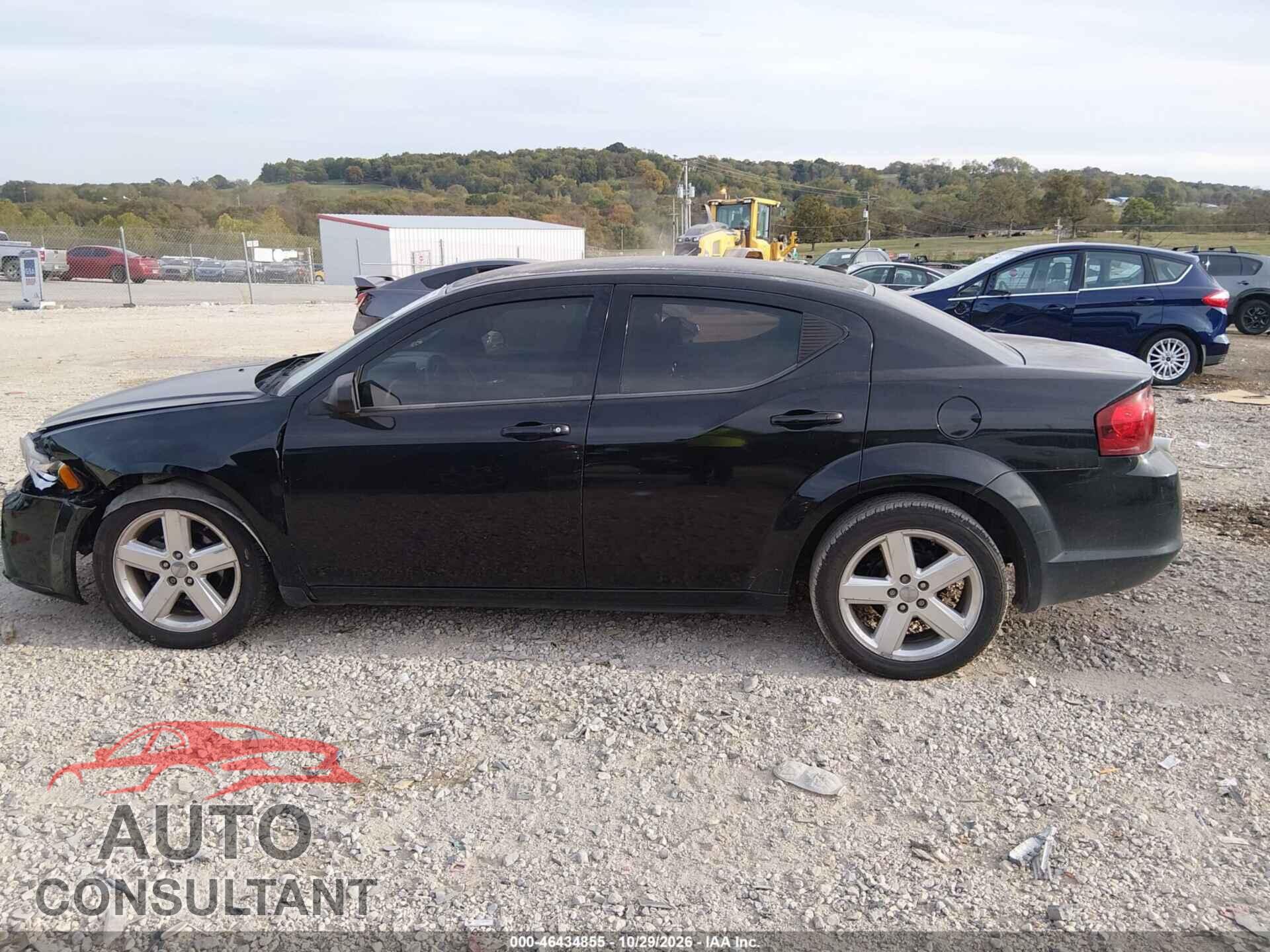 DODGE AVENGER 2013 - 1C3CDZAB9DN535296