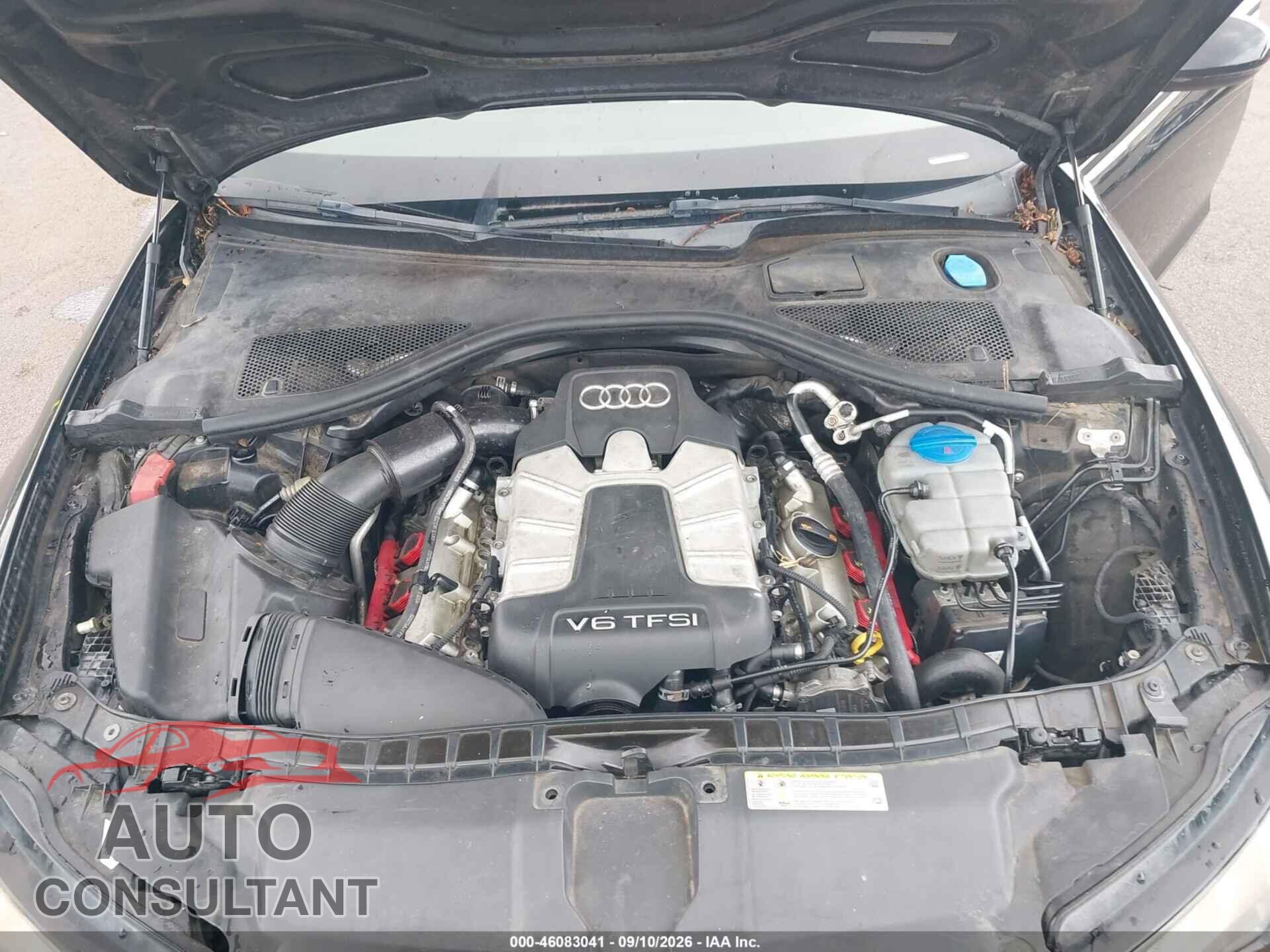 AUDI A6 2012 - WAUGGAFC5CN057946