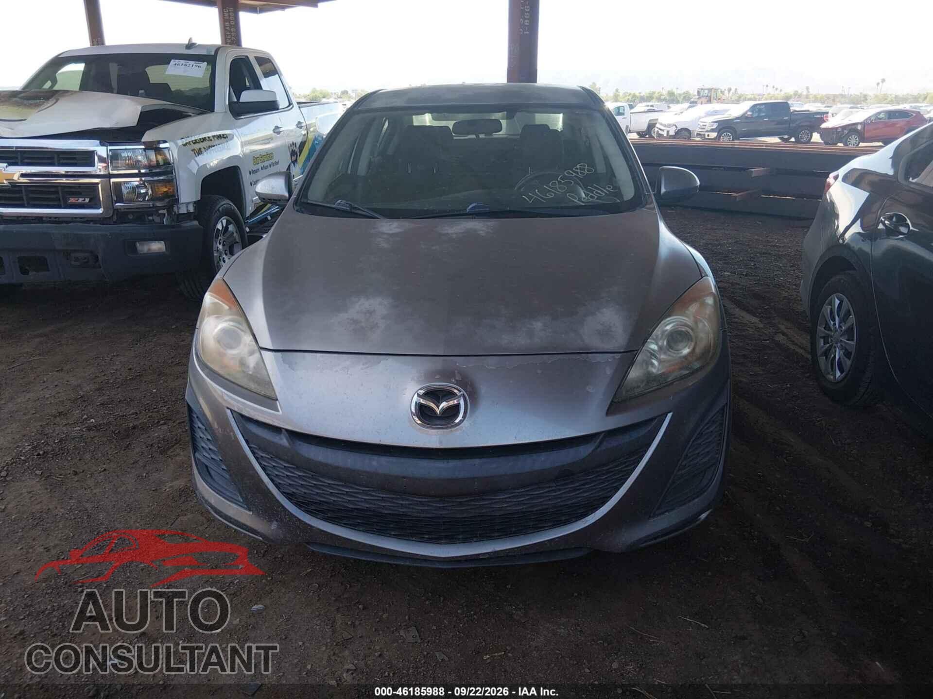 MAZDA MAZDA3 2011 - JM1BL1UG6B1490227