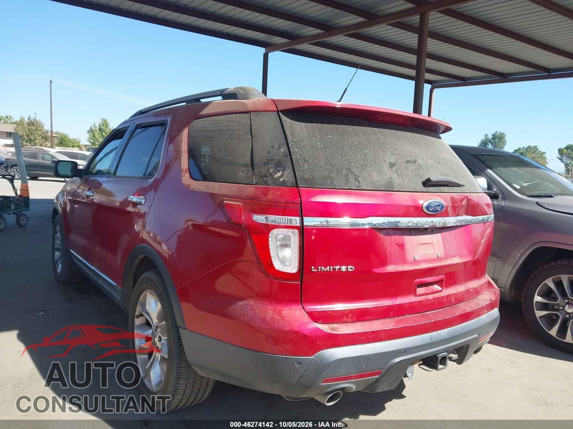 FORD EXPLORER 2011 - 1FMHK7F8XBGA77029