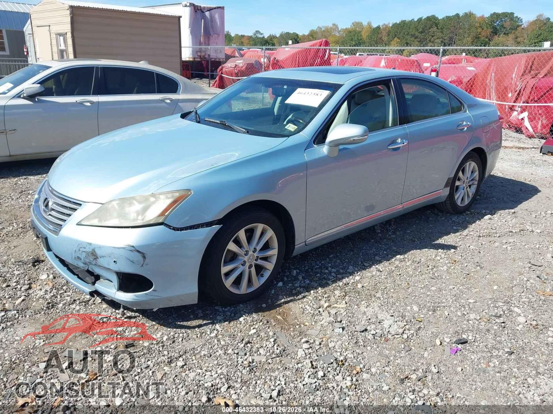 LEXUS ES 350 2011 - JTHBK1EG2B2418614