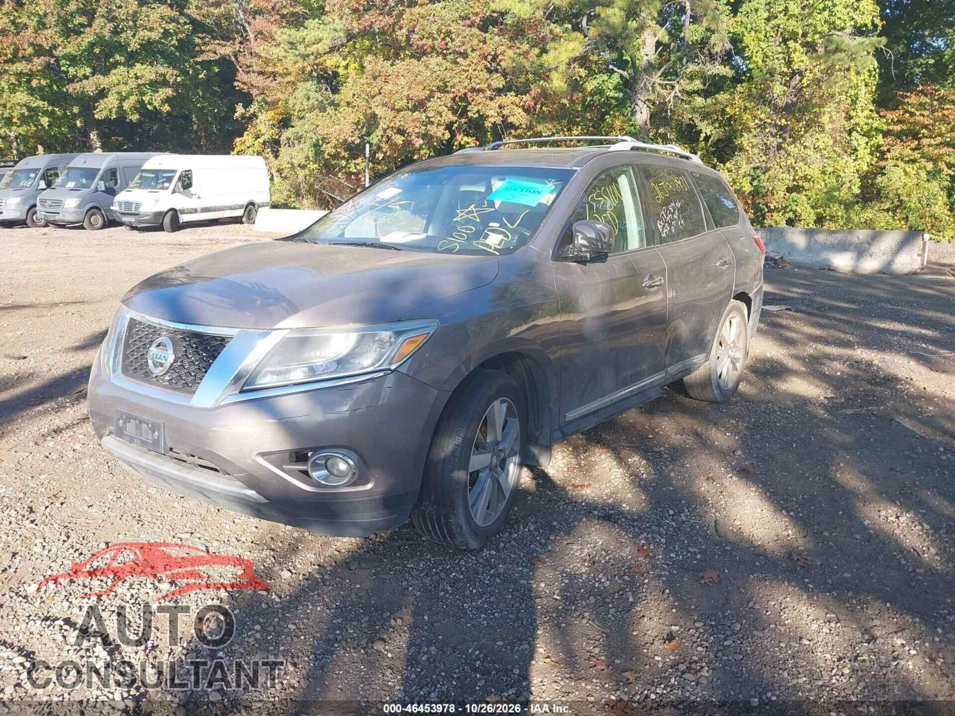 NISSAN PATHFINDER 2013 - 5N1AR2MM3DC604001