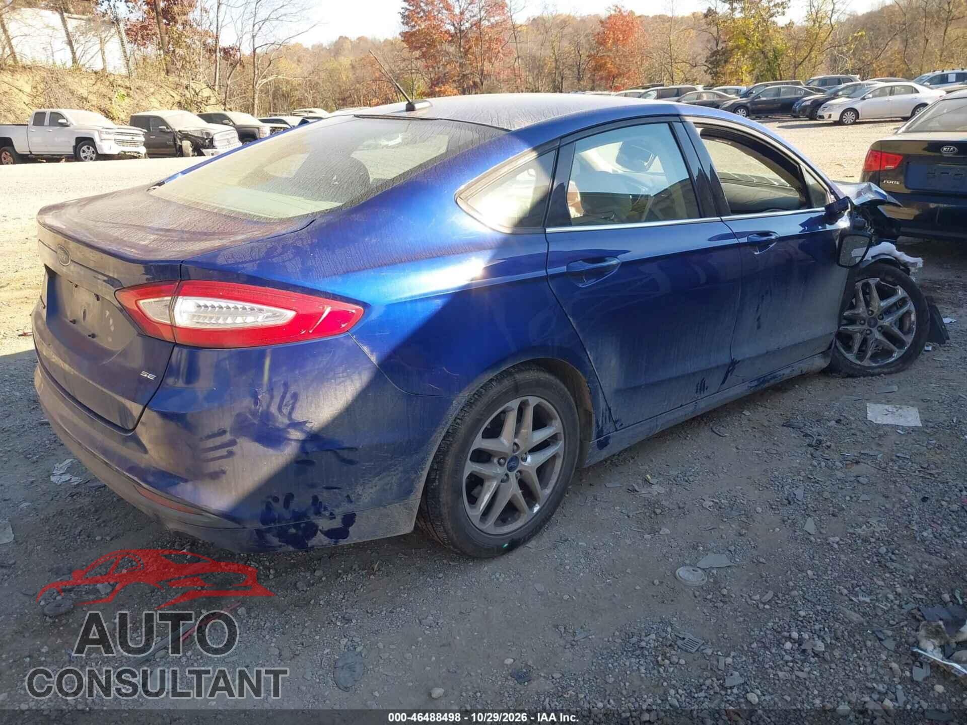 FORD FUSION 2013 - 3FA6P0H76DR123207