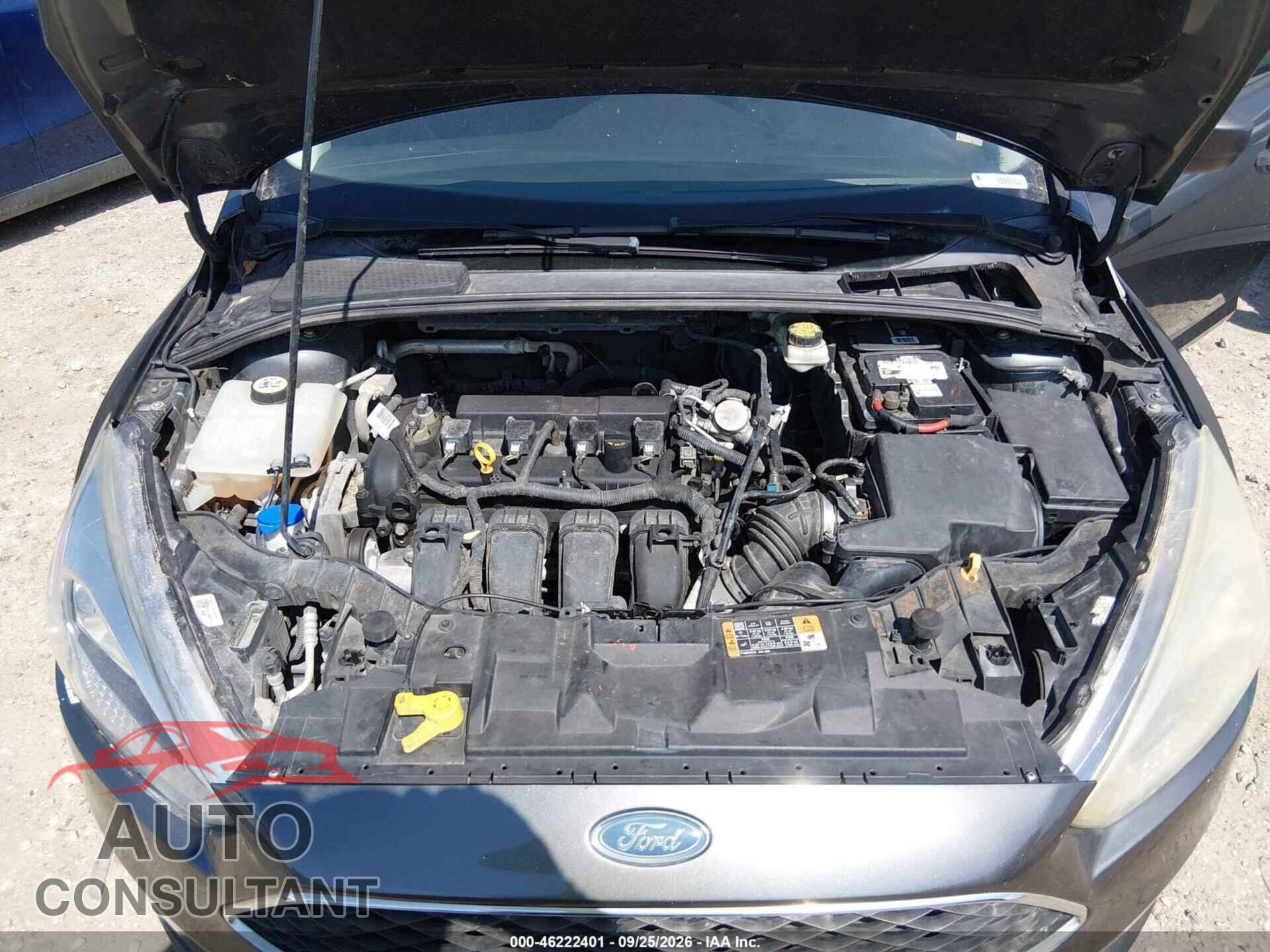 FORD FOCUS 2017 - 1FADP3E28HL253902