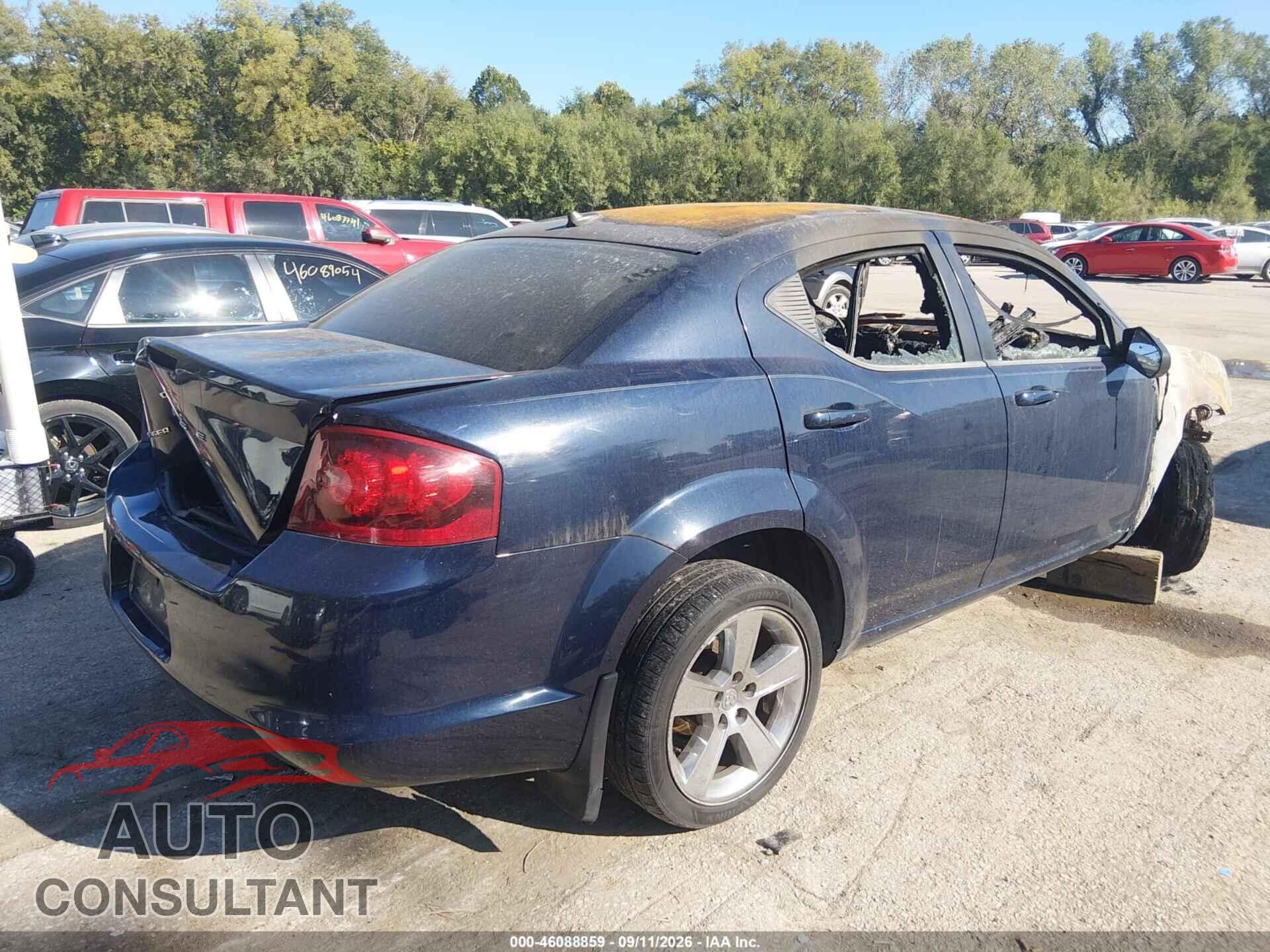 DODGE AVENGER 2013 - 1C3CDZAB7DN771123