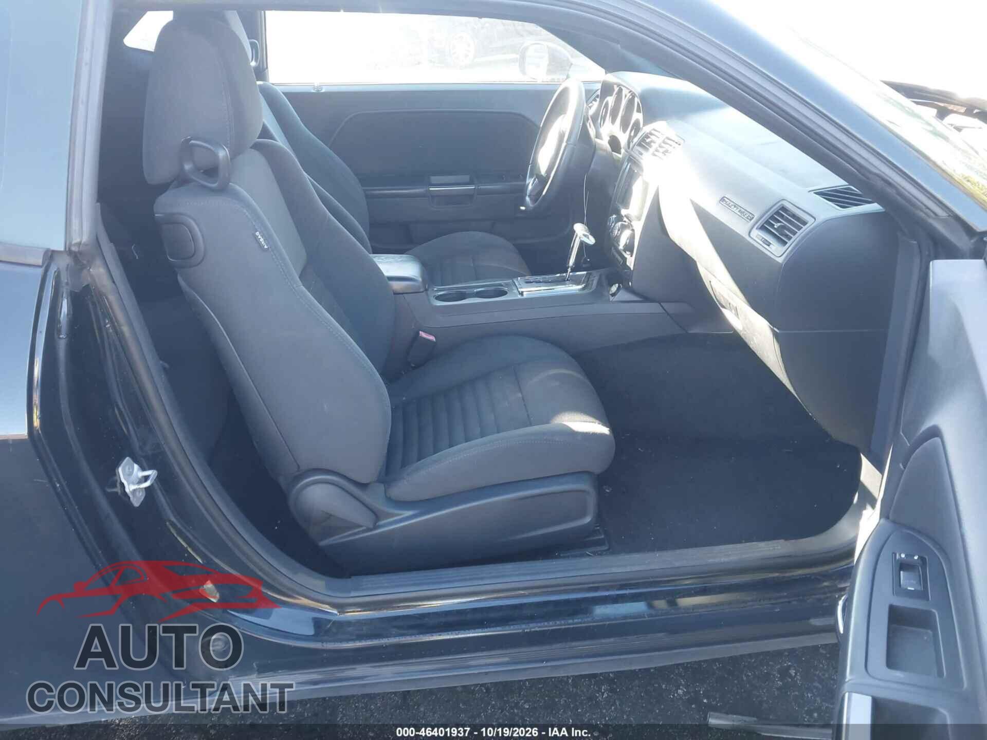 DODGE CHALLENGER 2012 - 2C3CDYAGXCH141593