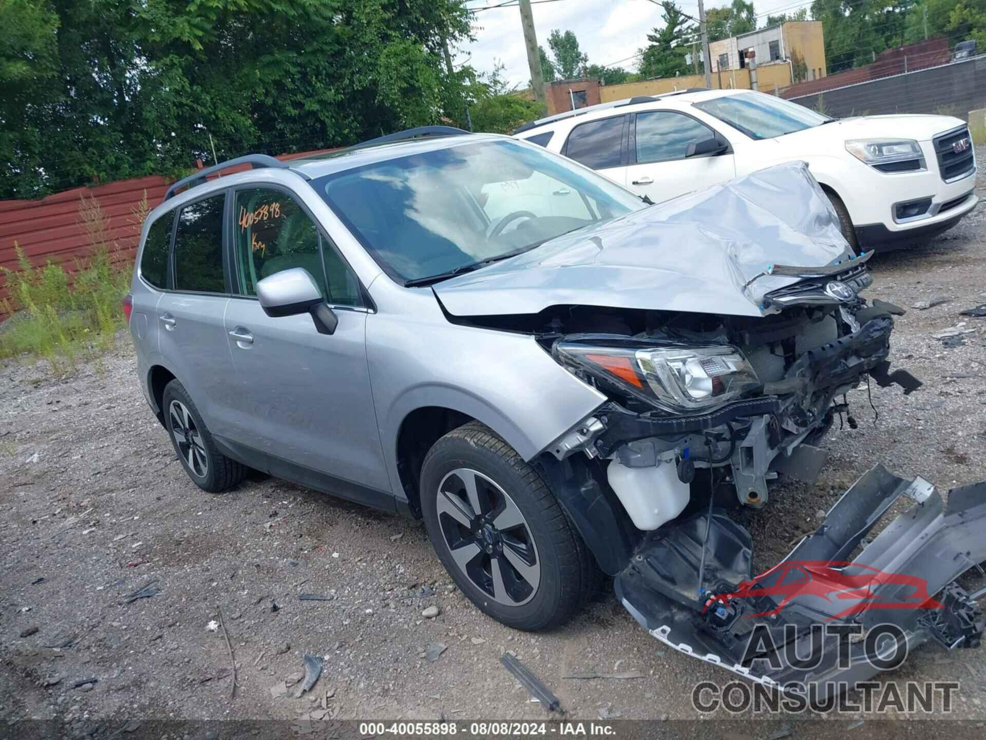 SUBARU FORESTER 2018 - JF2SJARC2JH611886