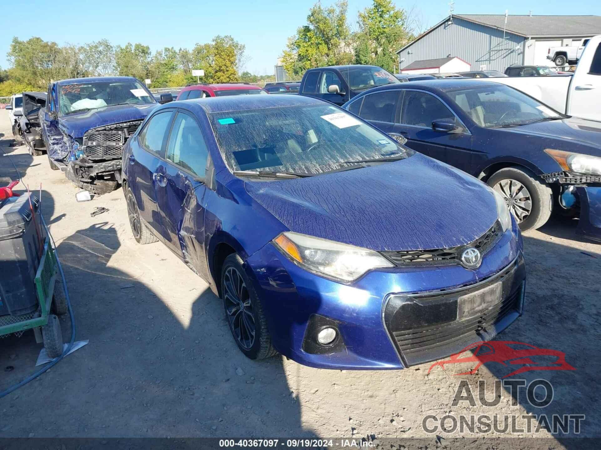 TOYOTA COROLLA 2016 - 5YFBURHE5GP565944