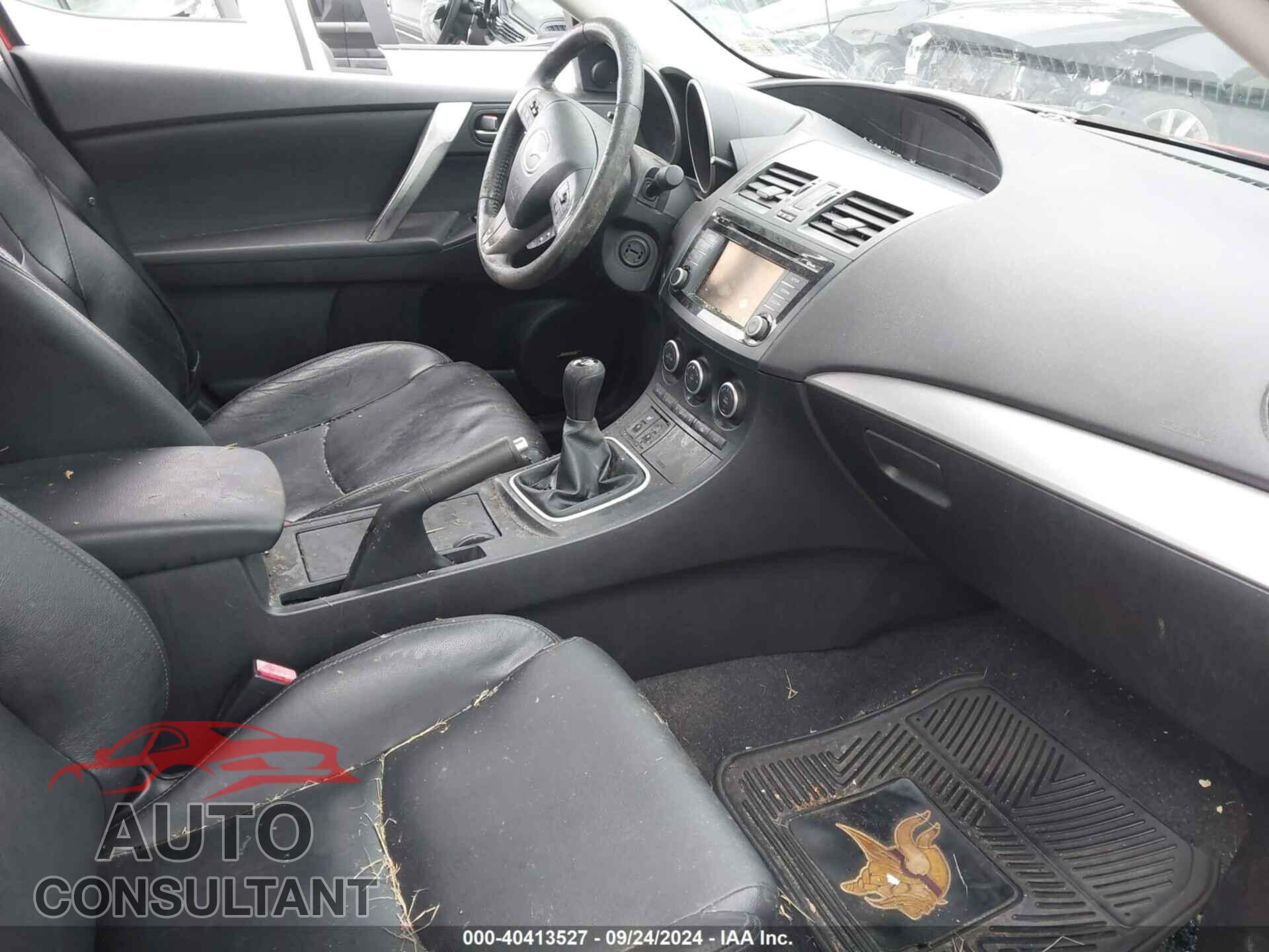 MAZDA MAZDA3 2013 - JM1BL1WP3D1741222