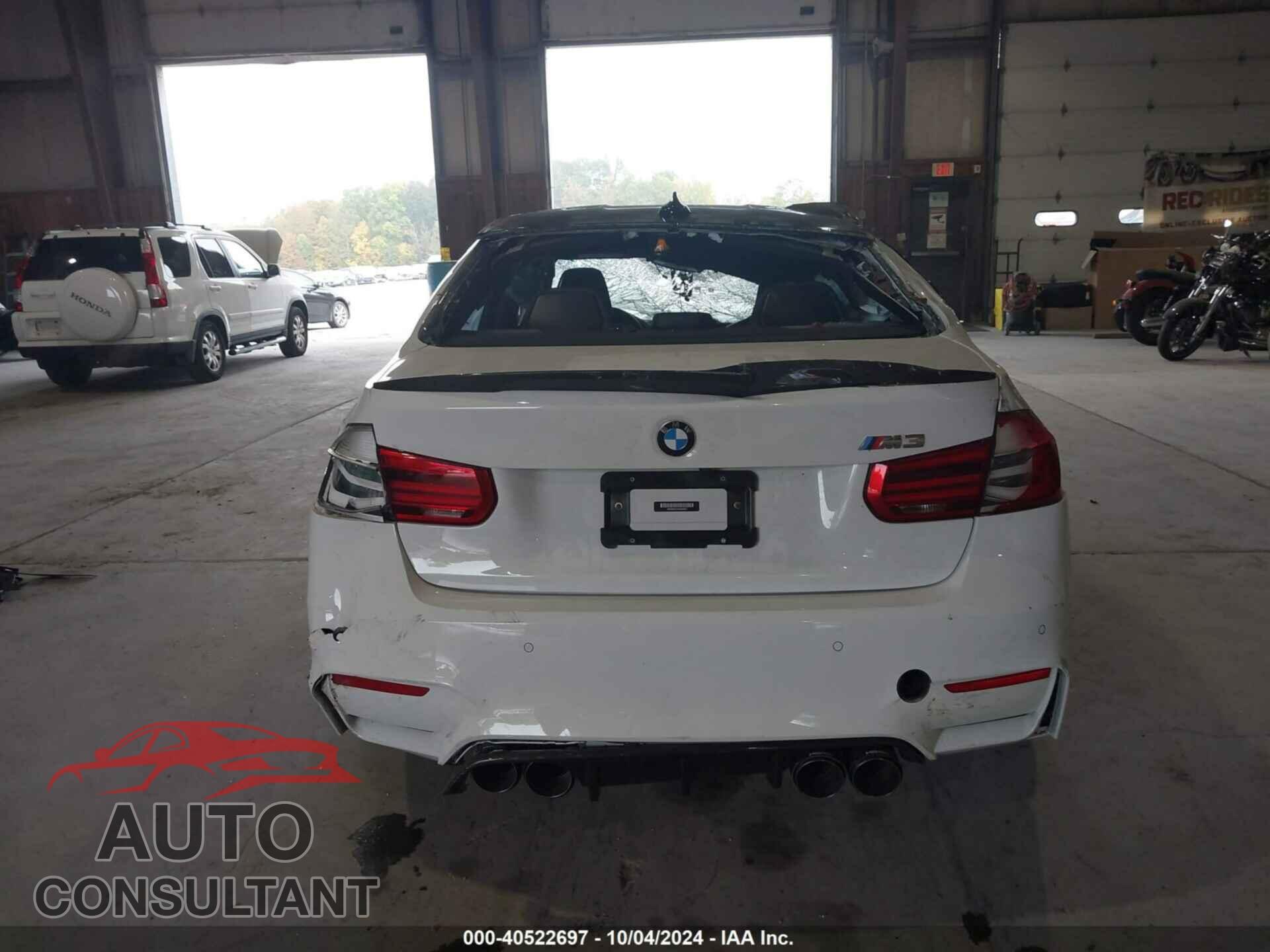 BMW M3 2017 - WBS8M9C50H5G84657