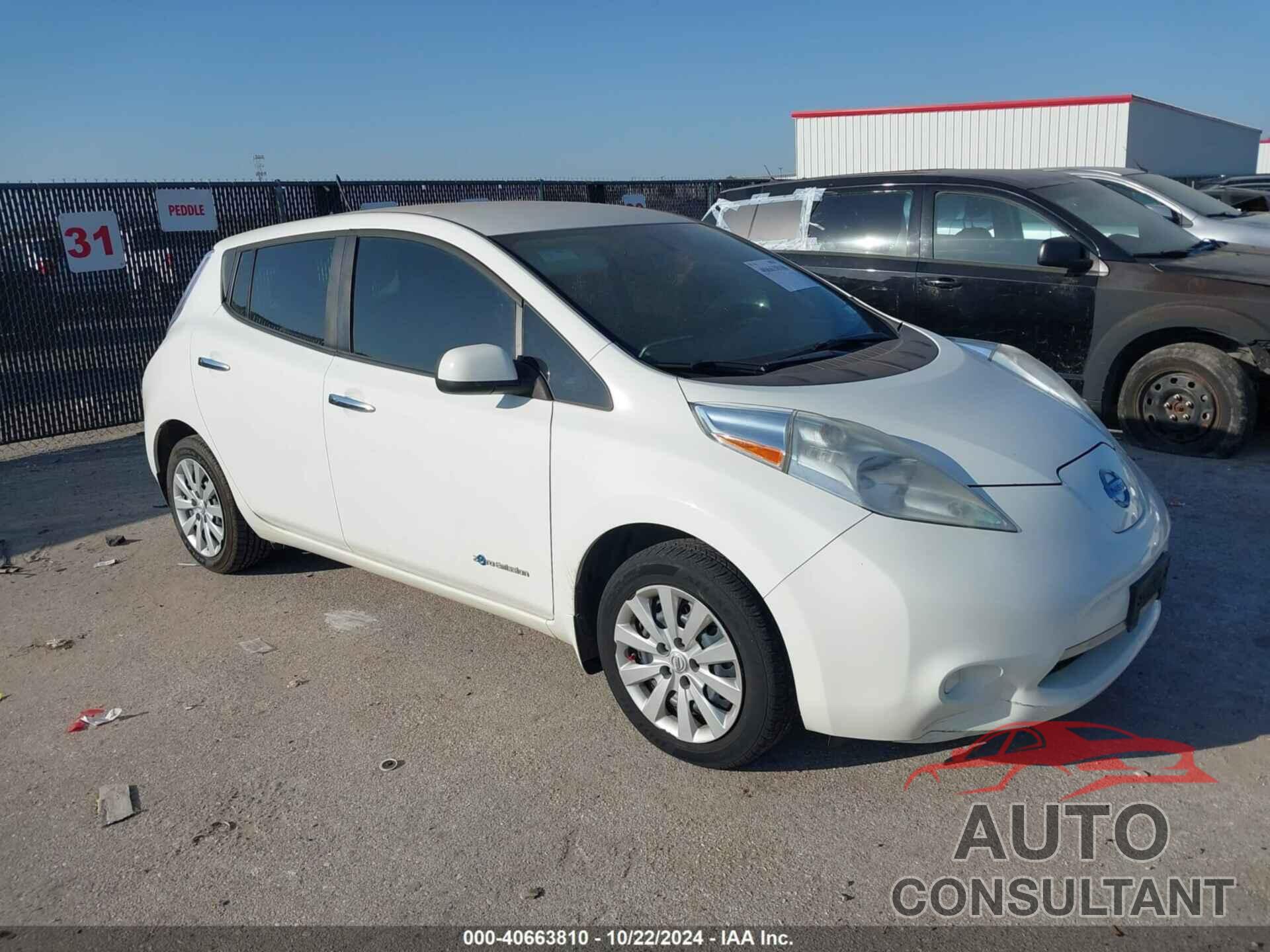 NISSAN LEAF 2013 - 1N4AZ0CP7DC413840