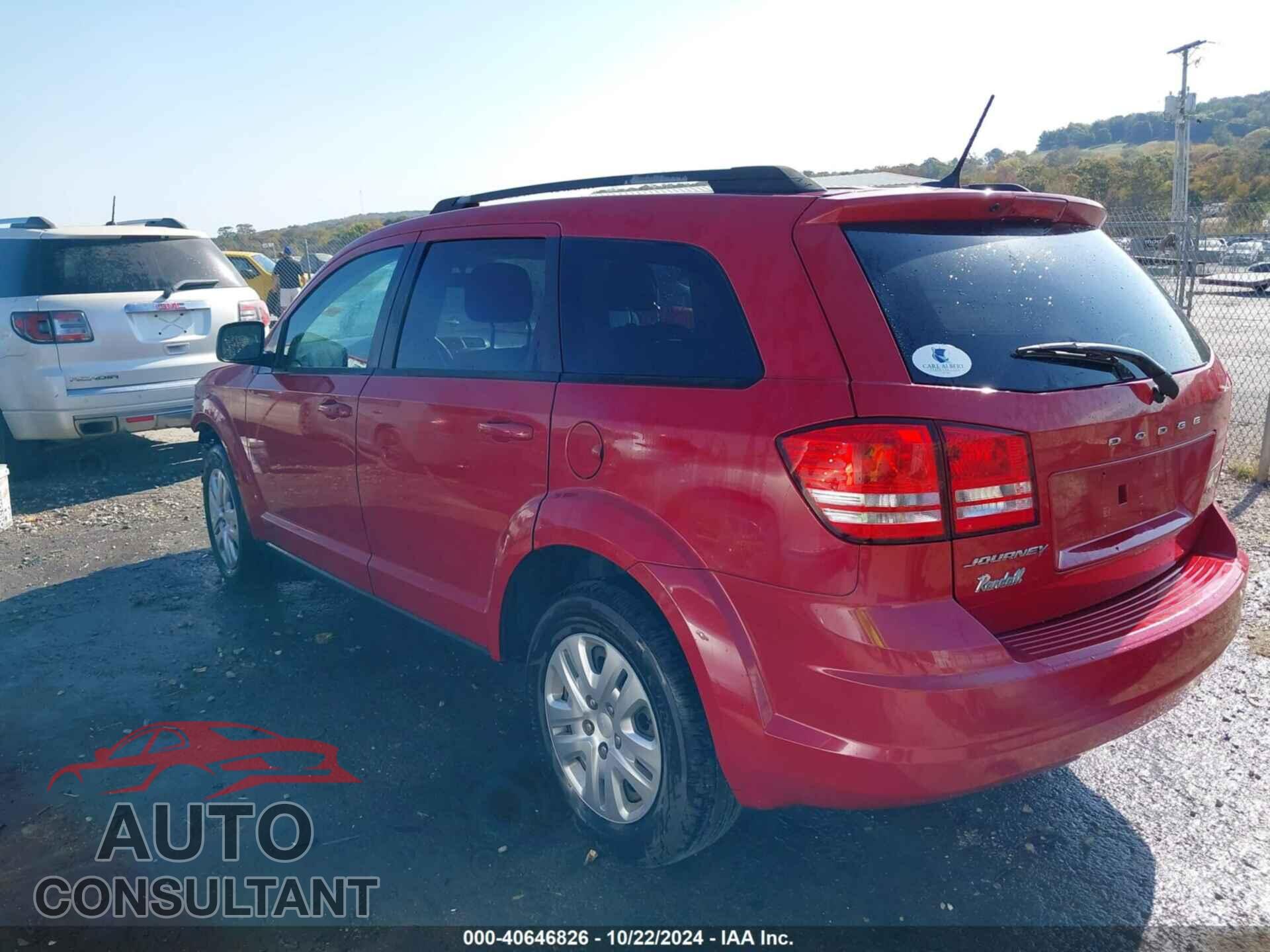 DODGE JOURNEY 2017 - 3C4PDCAB1HT627115