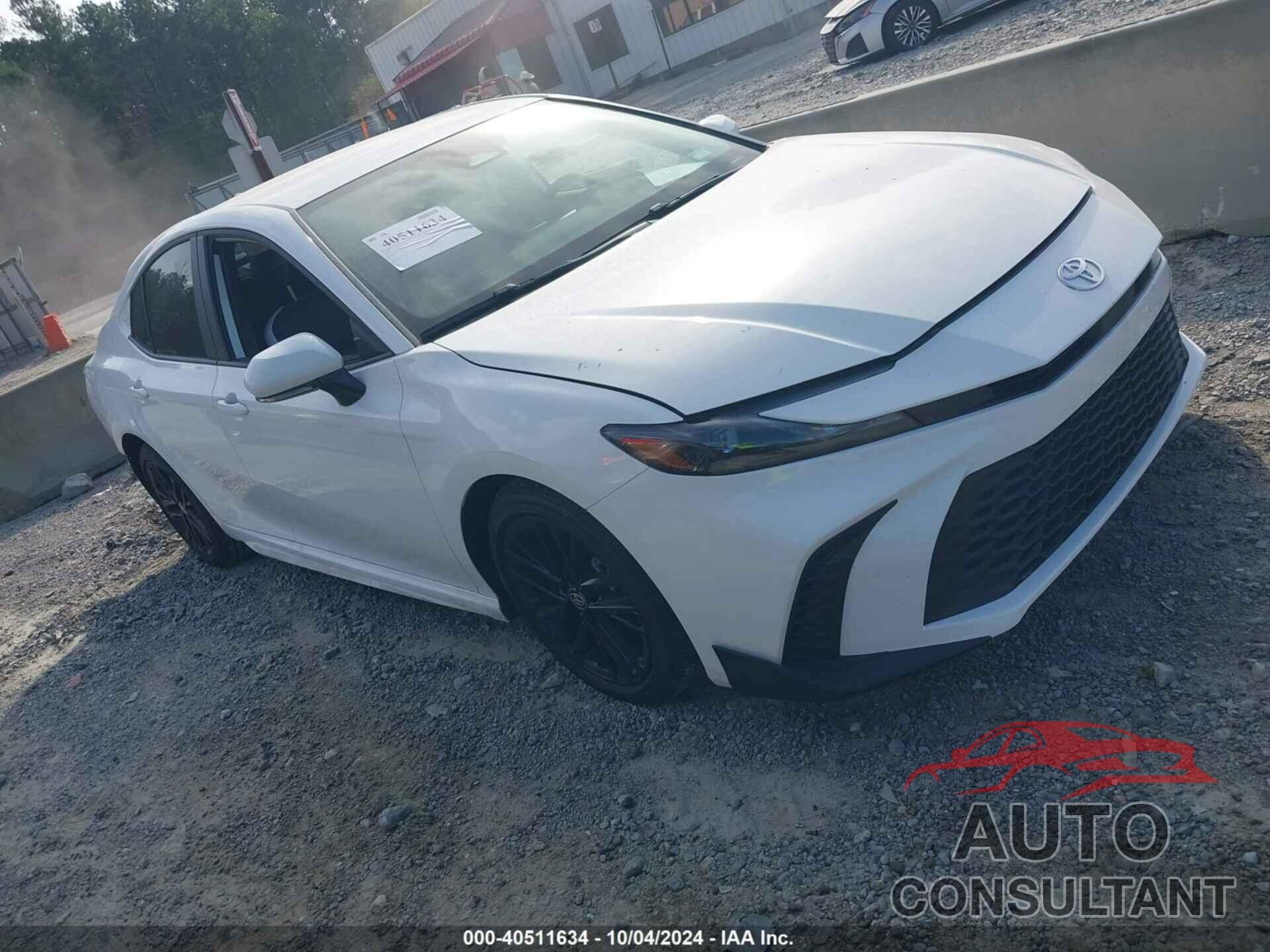 TOYOTA CAMRY 2025 - 4T1DAACK9SU027710