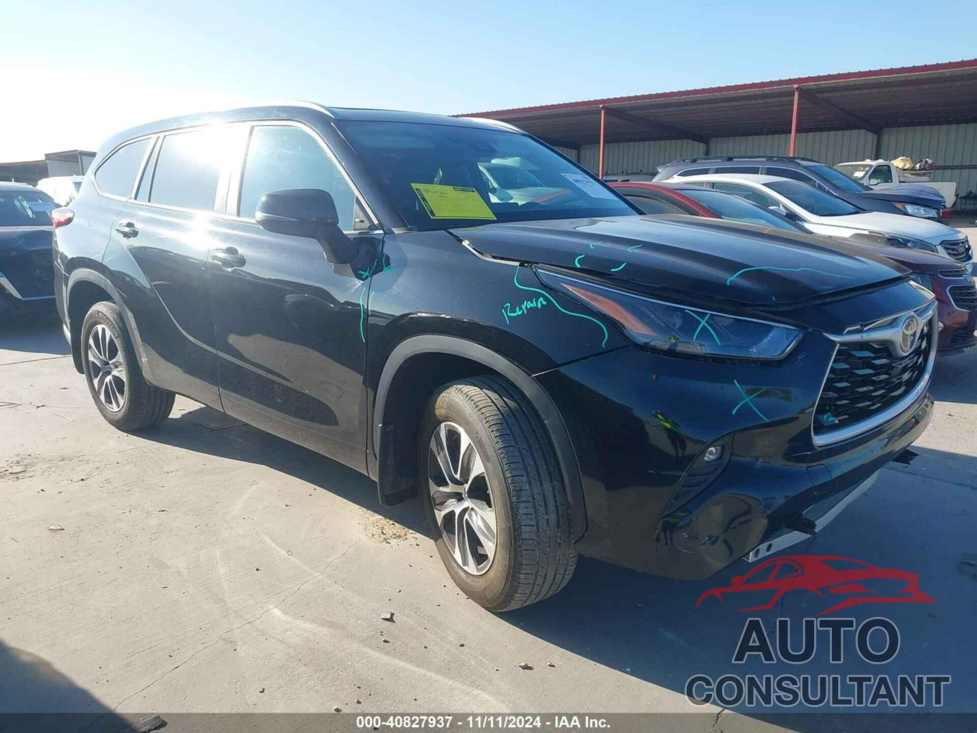 TOYOTA HIGHLANDER 2023 - 5TDKDRBH7PS021620