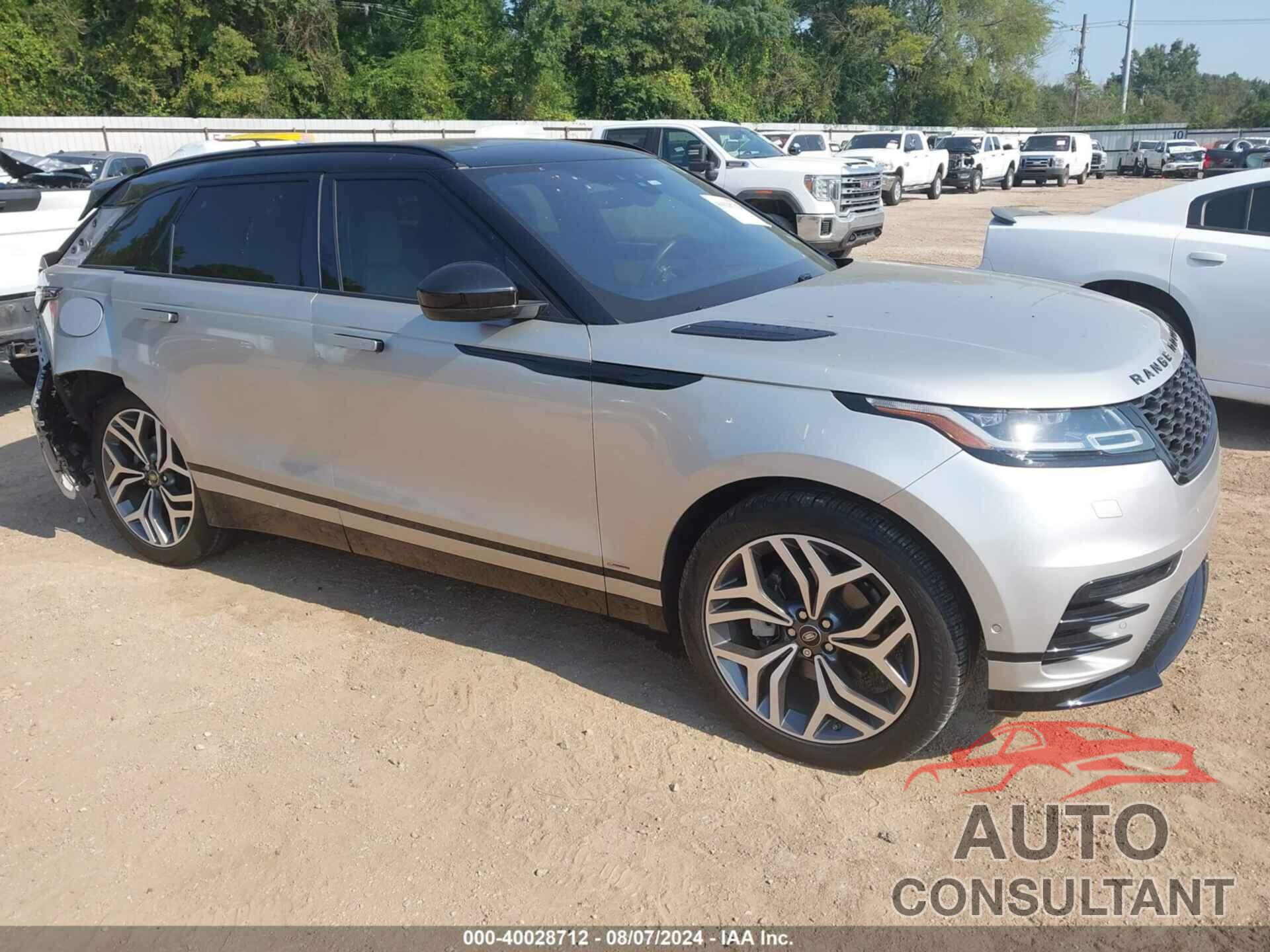 LAND ROVER RANGE ROVER VELAR 2019 - SALYL2EX4KA220470