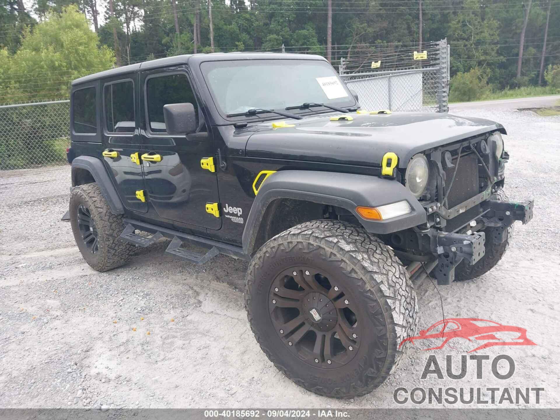 JEEP WRANGLER UNLIMITED 2019 - 1C4HJXDG7KW662223