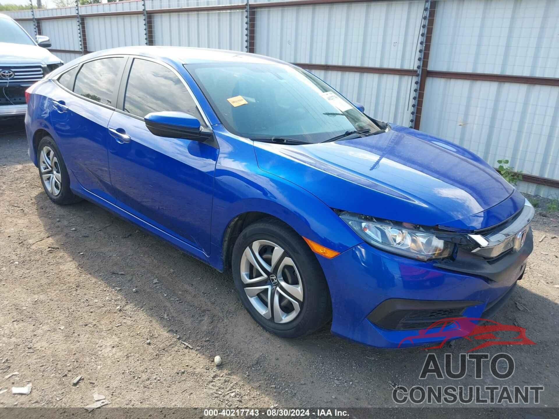 HONDA CIVIC 2017 - 19XFC2F58HE082708