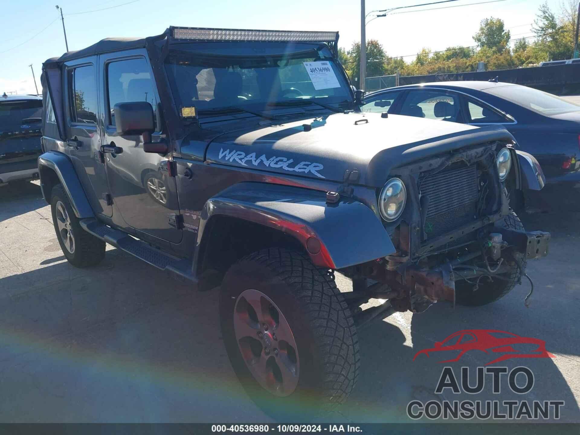 JEEP WRANGLER UNLIMITED 2016 - 1C4BJWEG0GL169443