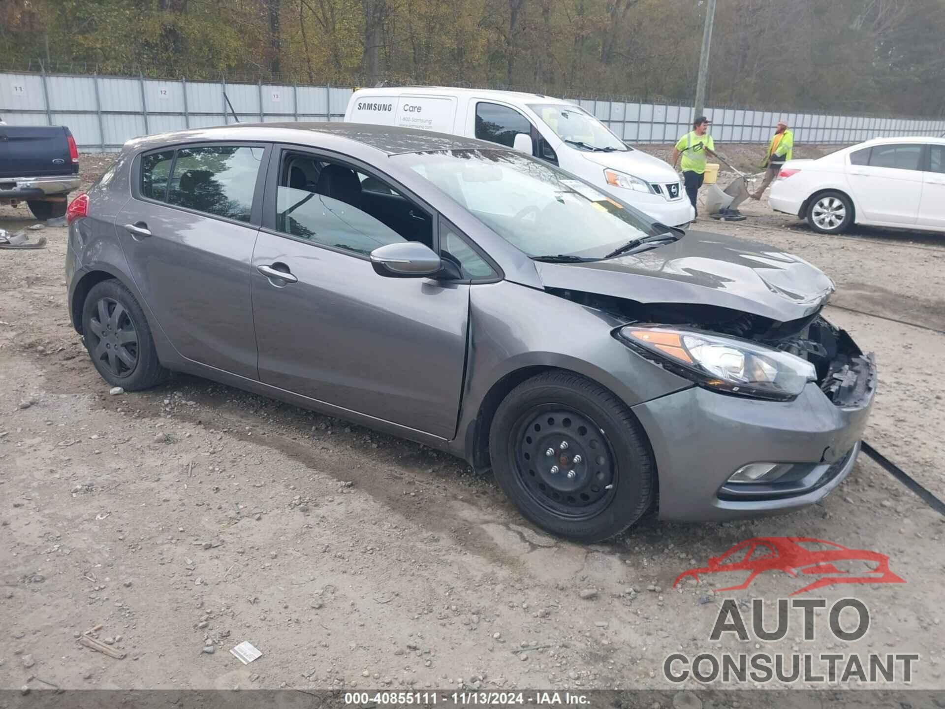 KIA FORTE 2016 - KNAFK5A80G5646803
