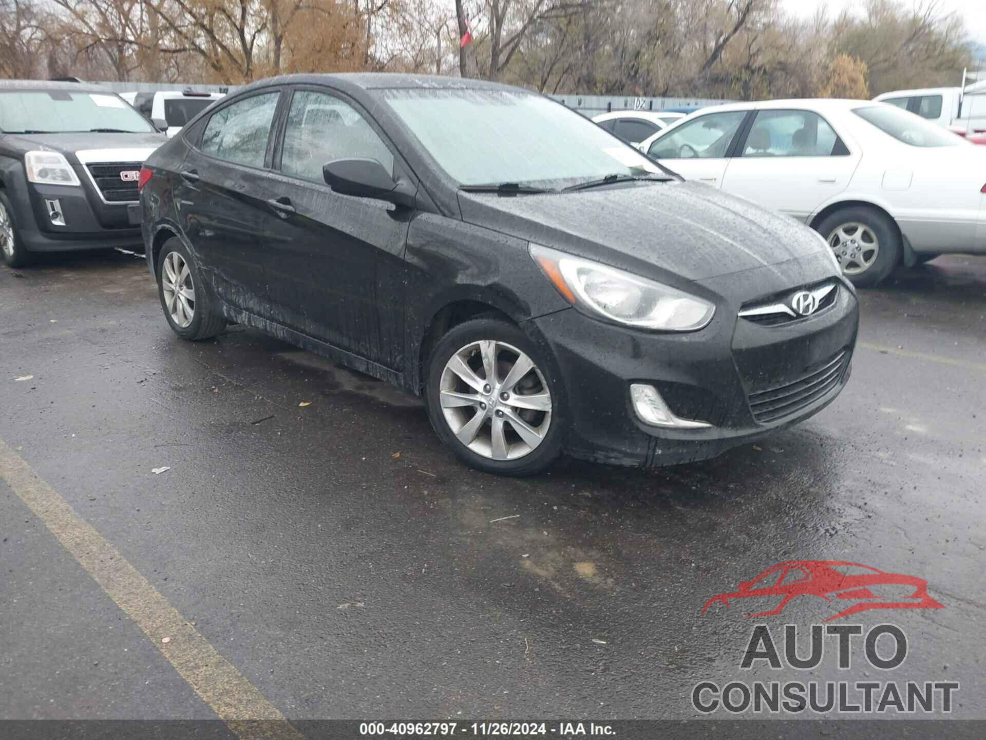 HYUNDAI ACCENT 2013 - KMHCU4AE8DU463145