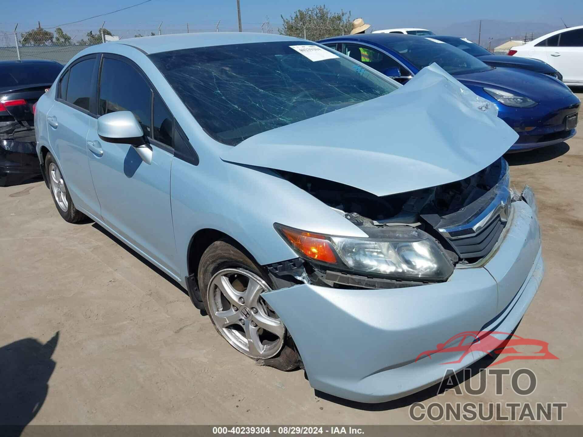 HONDA CIVIC 2012 - 19XFB5F52CE002509