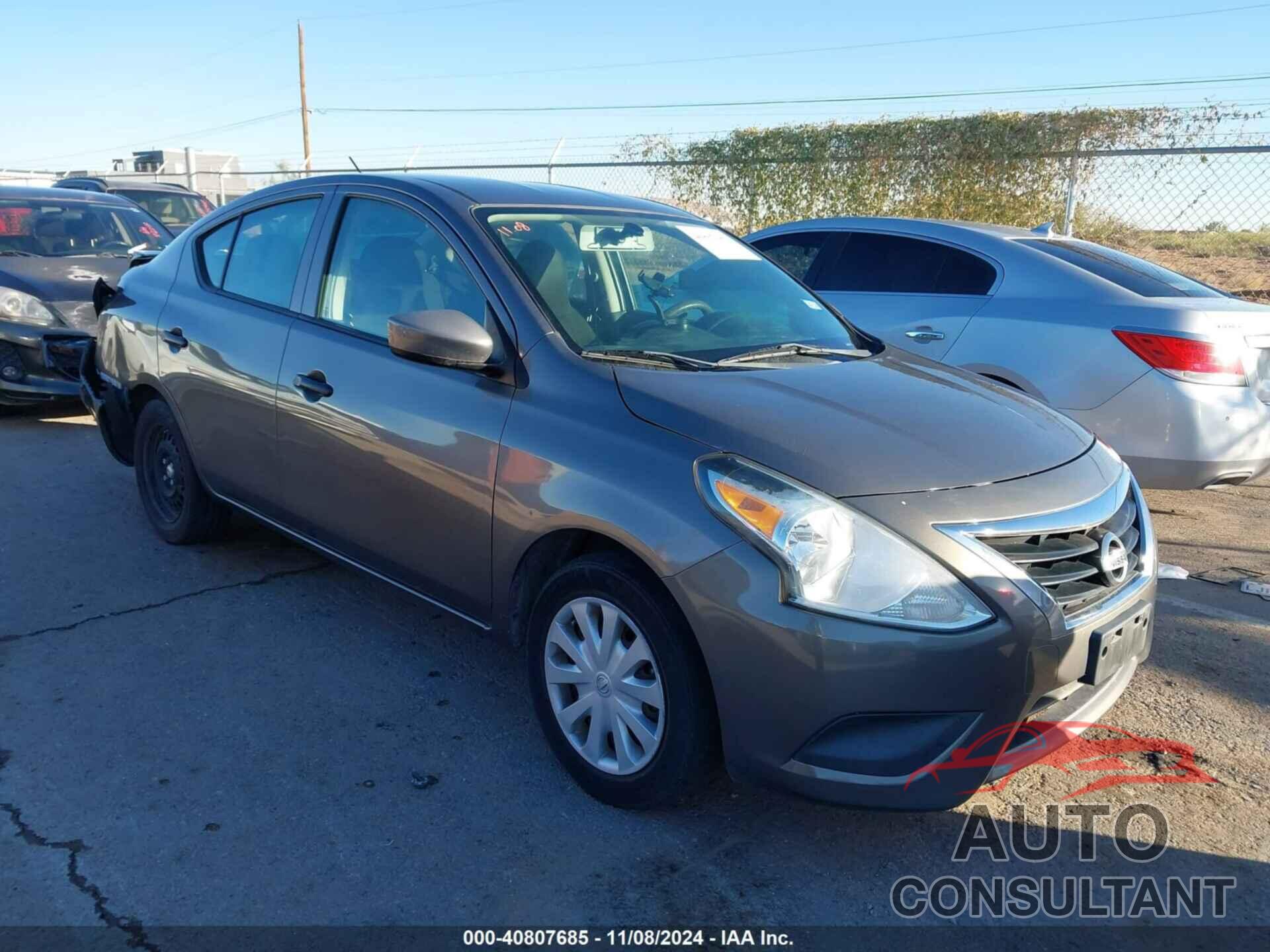 NISSAN VERSA 2016 - 3N1CN7AP5GL870121