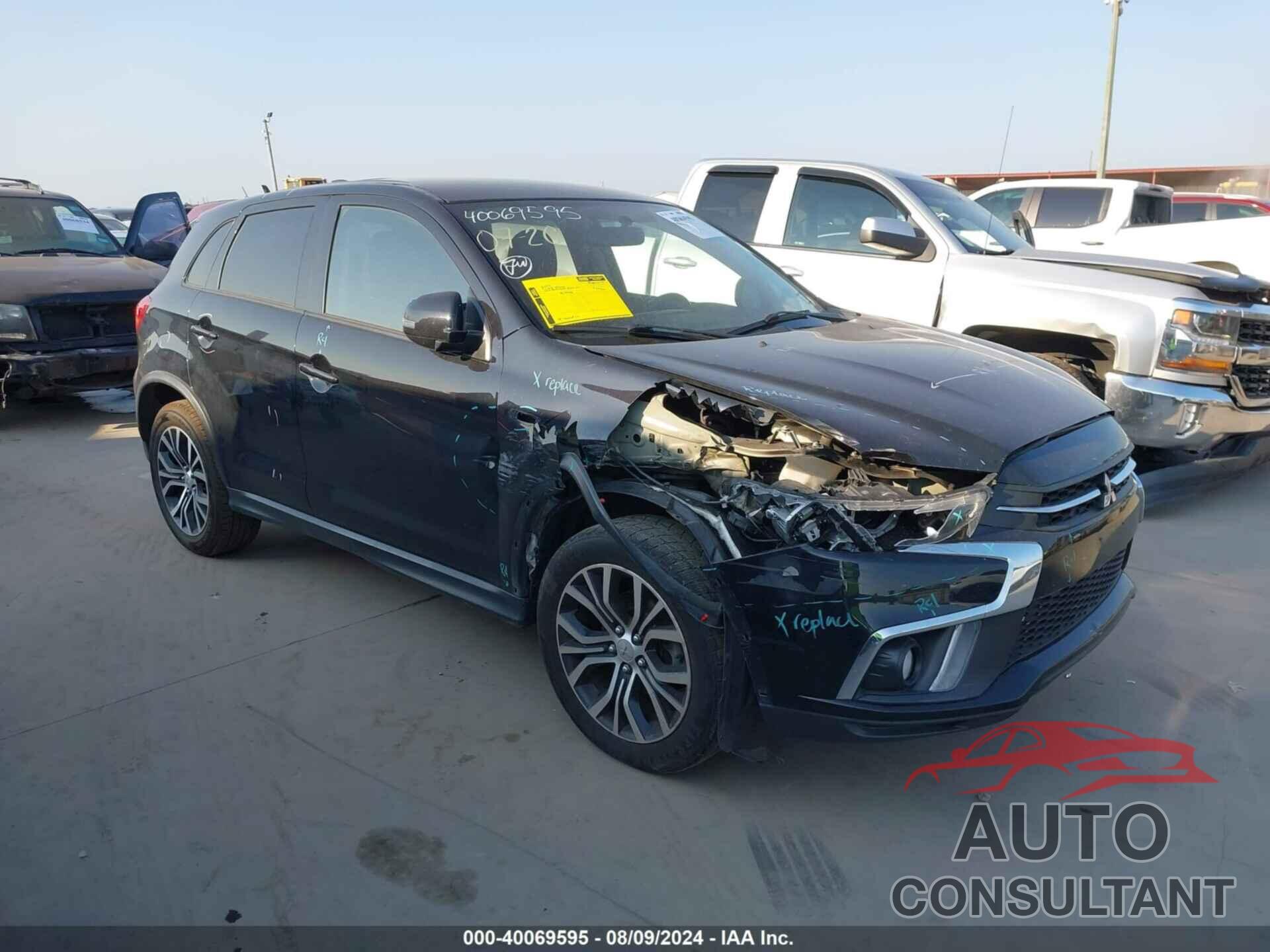 MITSUBISHI OUTLANDER SPORT 2018 - JA4AR3AW7JZ033065