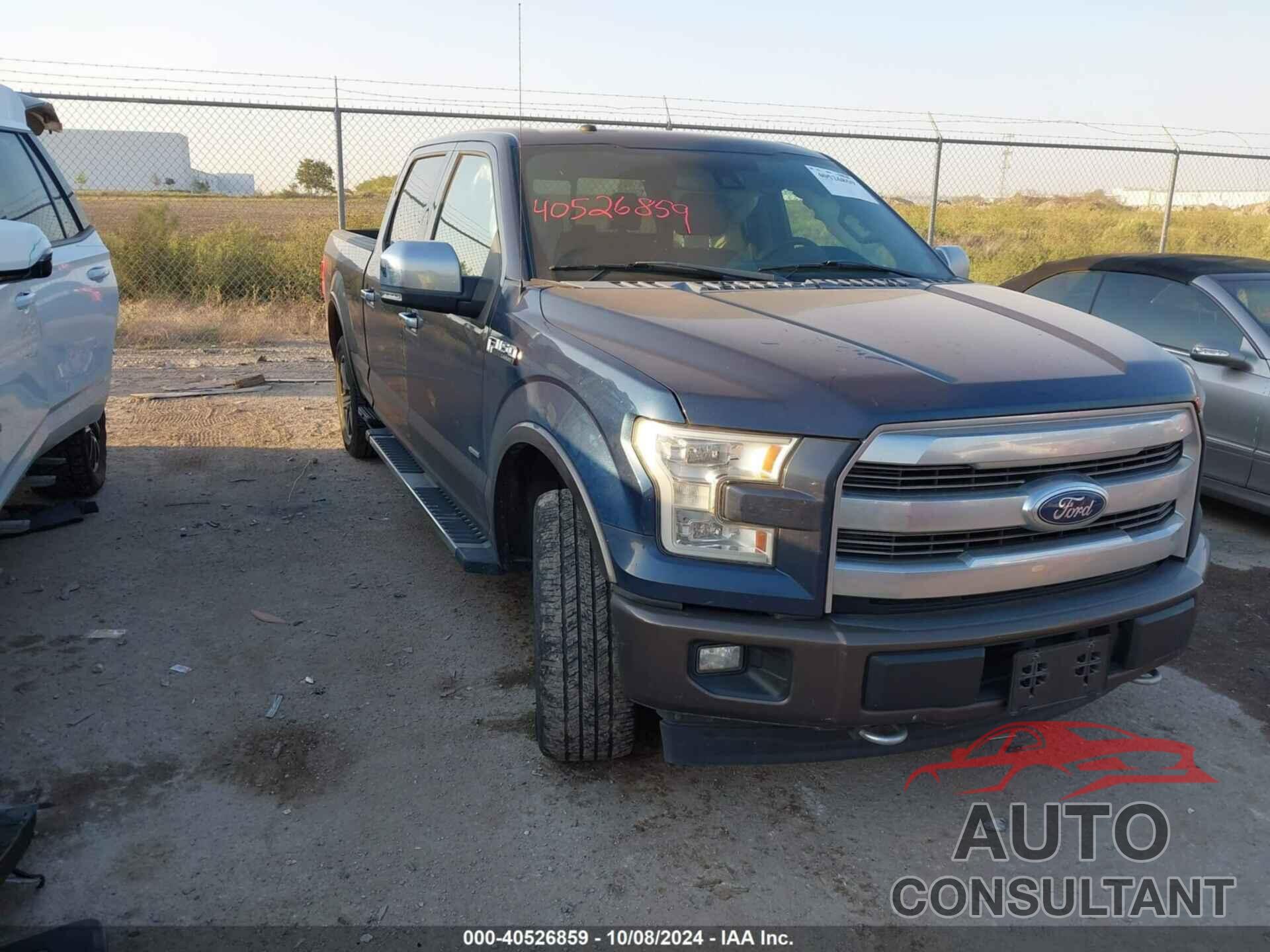 FORD F-150 2017 - 1FTFW1EG7HKE14638