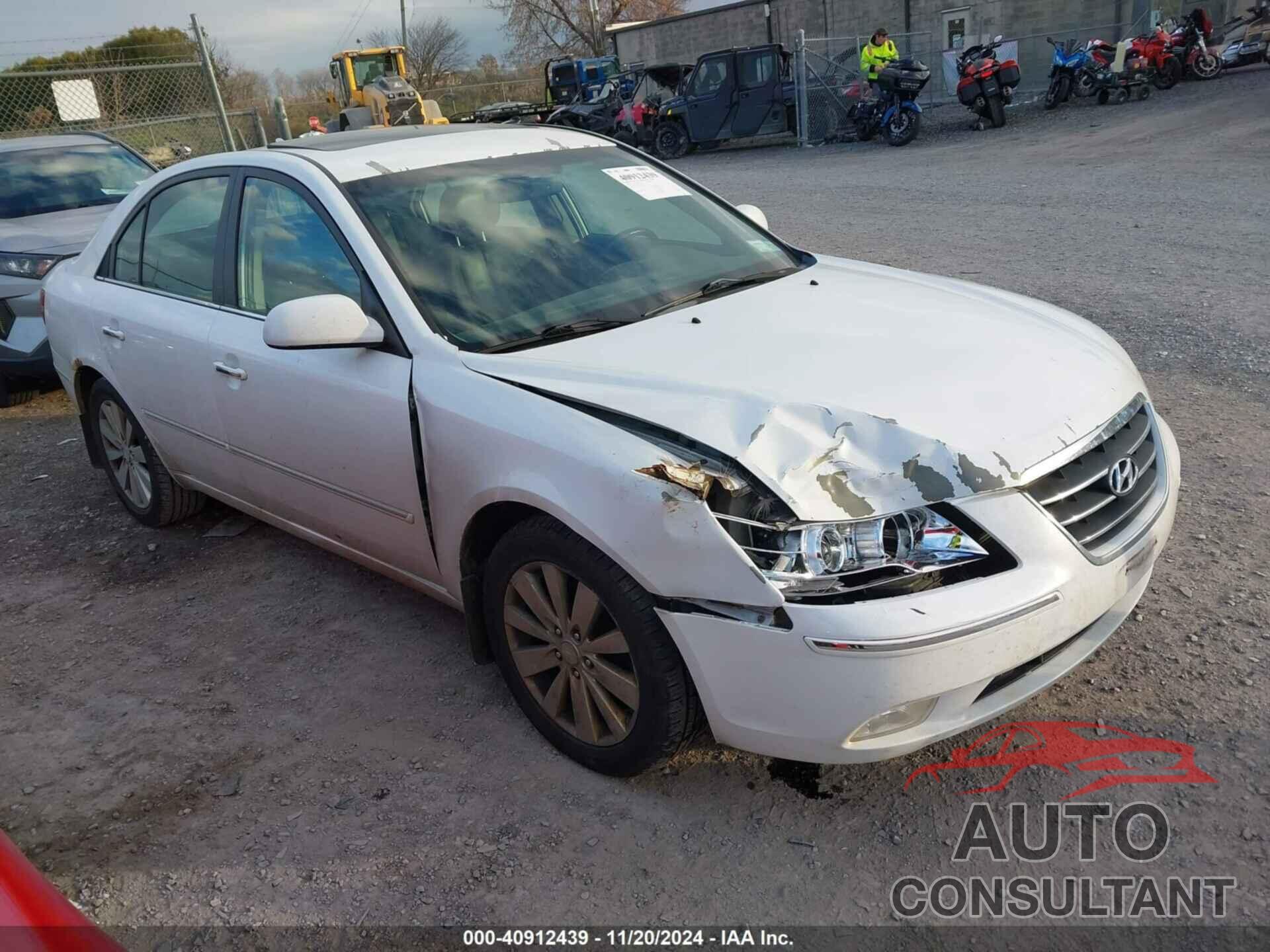 HYUNDAI SONATA 2009 - 5NPEU46F29H539328