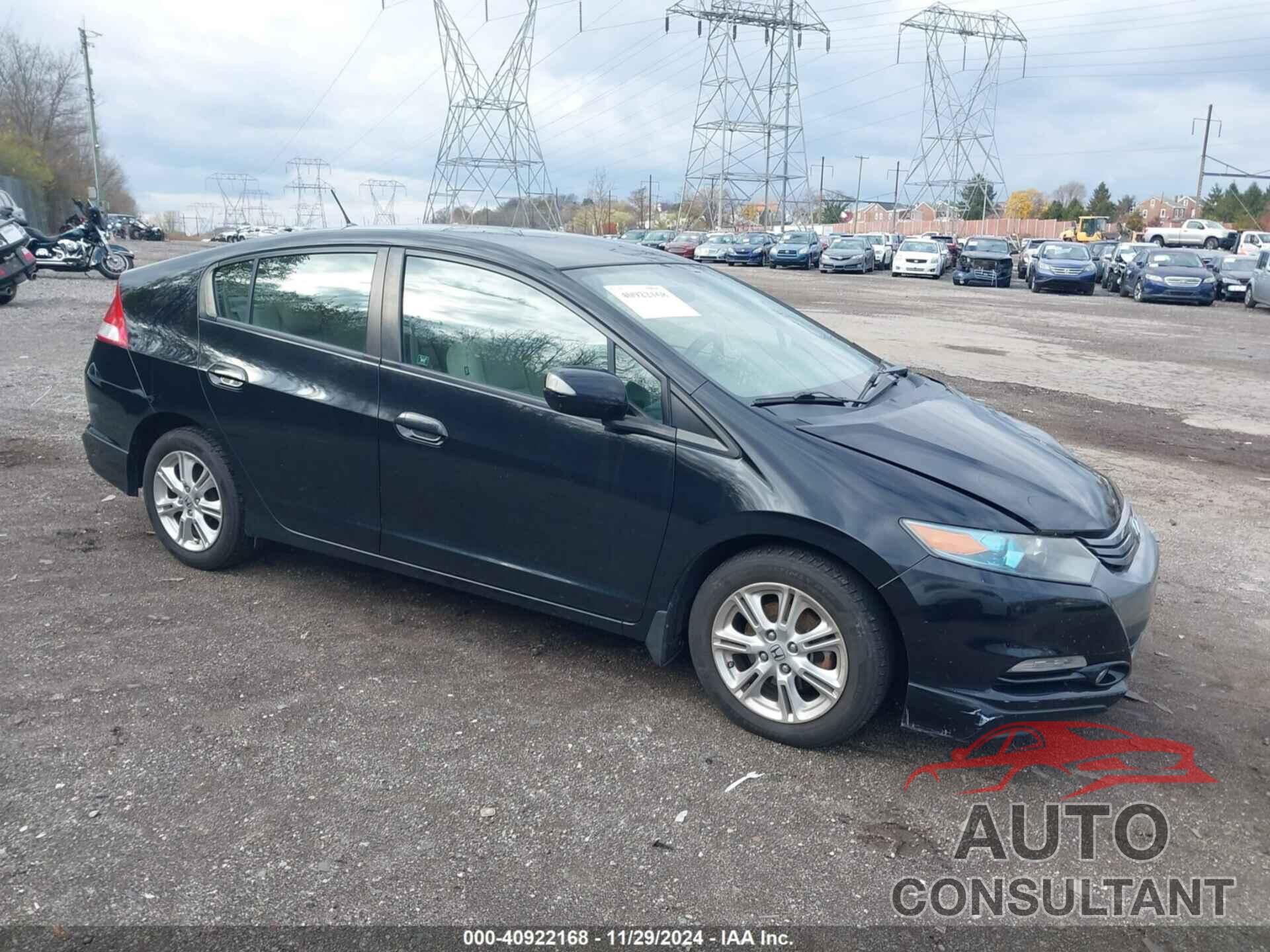 HONDA INSIGHT 2010 - JHMZE2H71AS004200