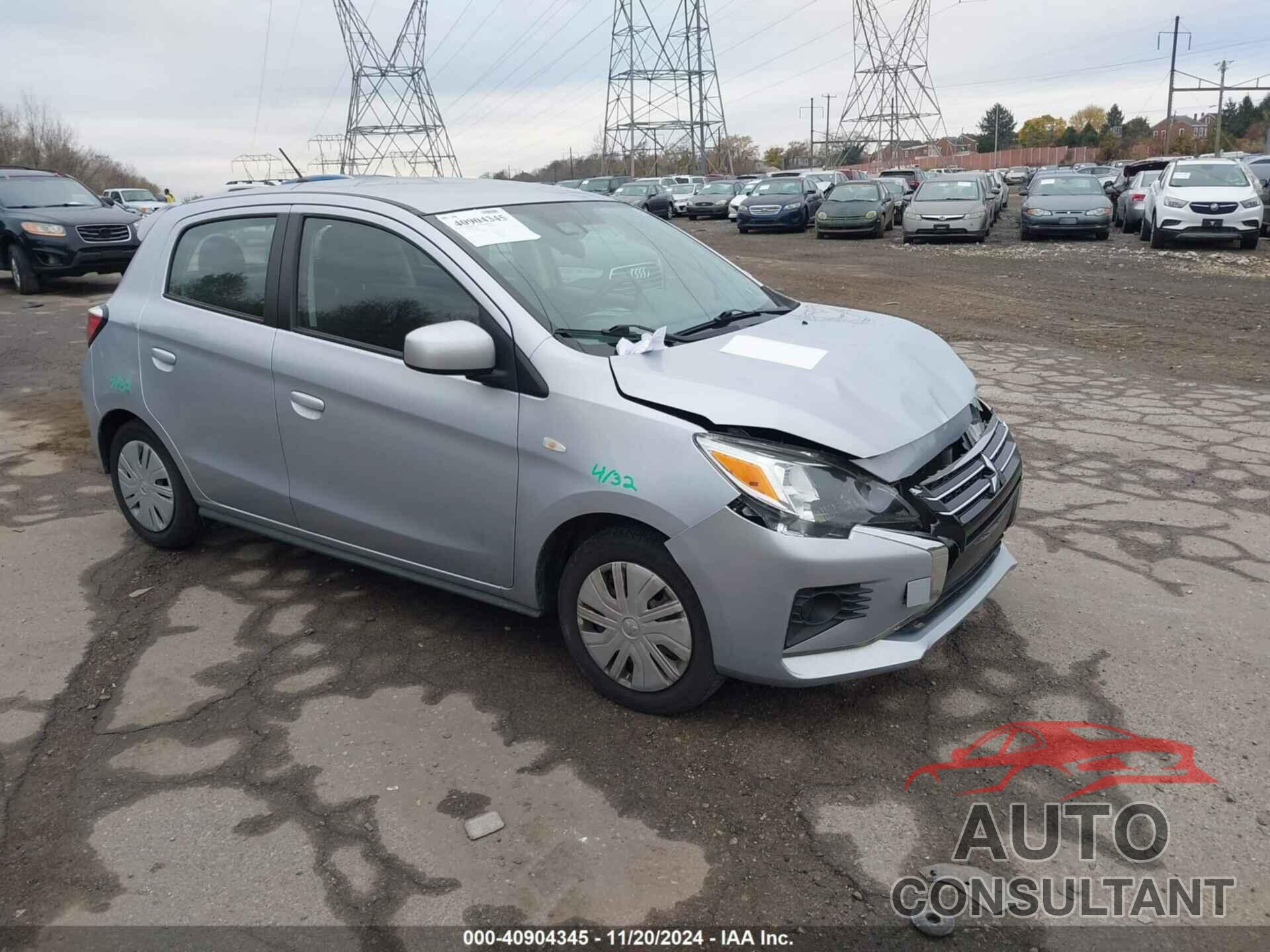 MITSUBISHI MIRAGE 2021 - ML32AUHJ2MH009254