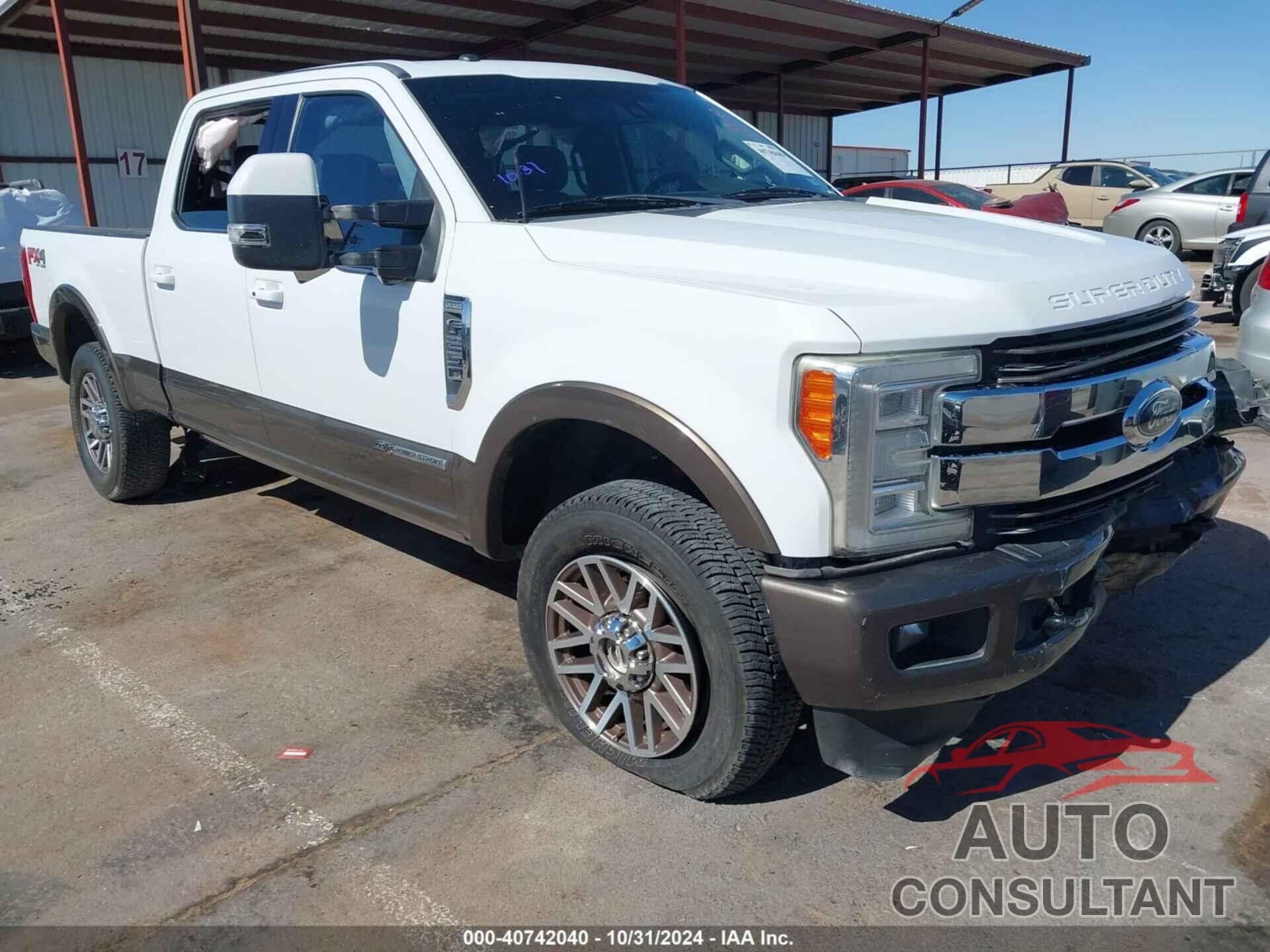 FORD F-250 2017 - 1FT7W2BT0HED91651