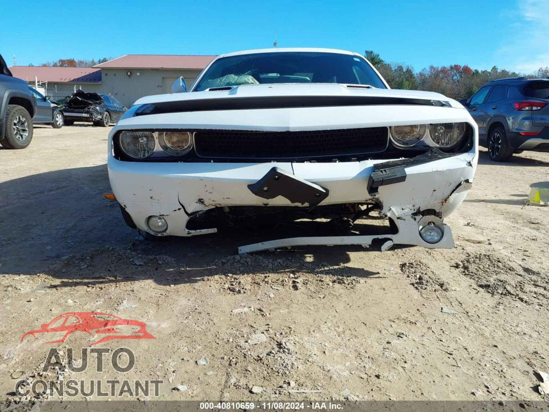DODGE CHALLENGER 2012 - 2C3CDYAG4CH213923