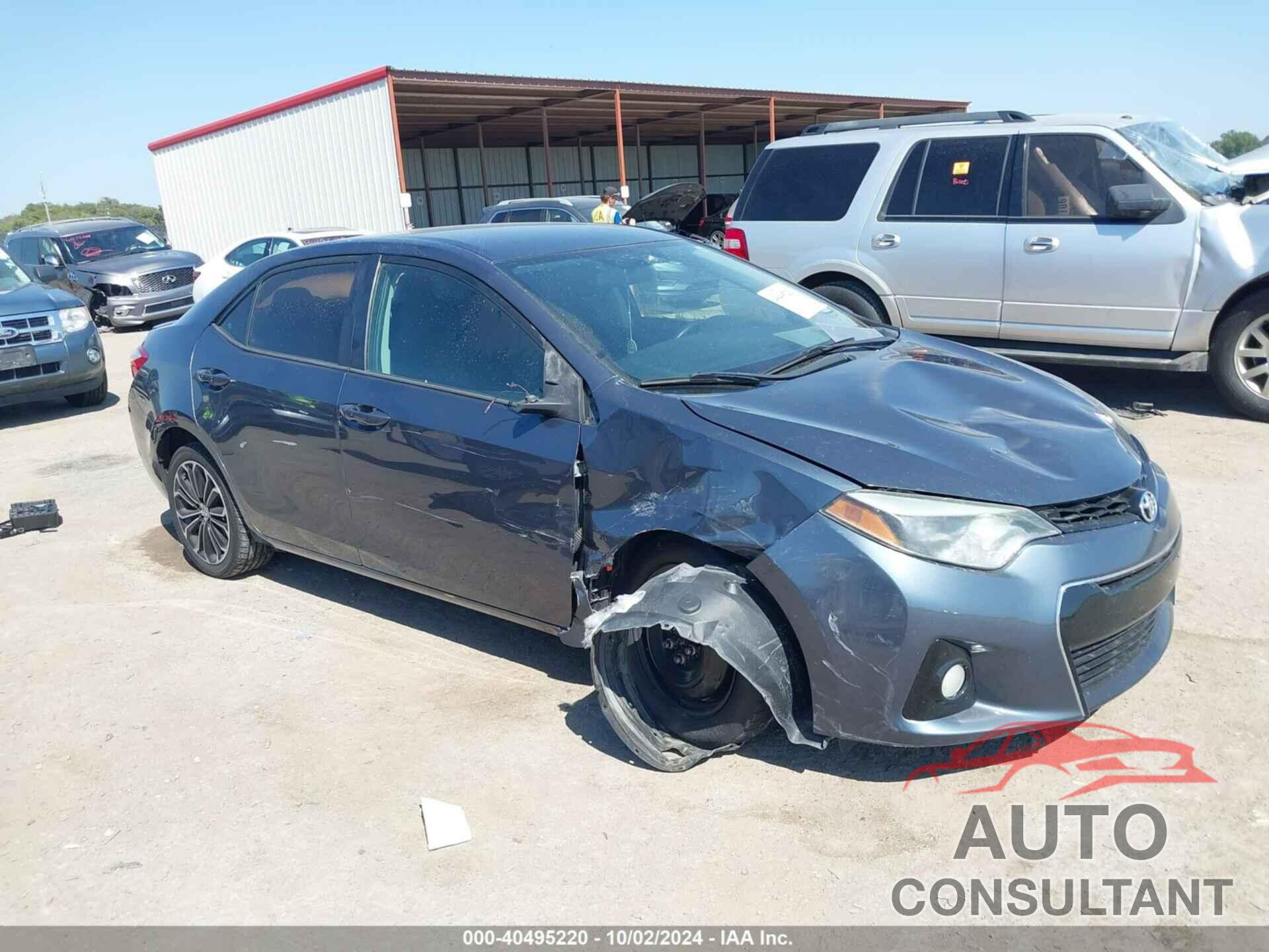 TOYOTA COROLLA 2015 - 2T1BURHE5FC299310