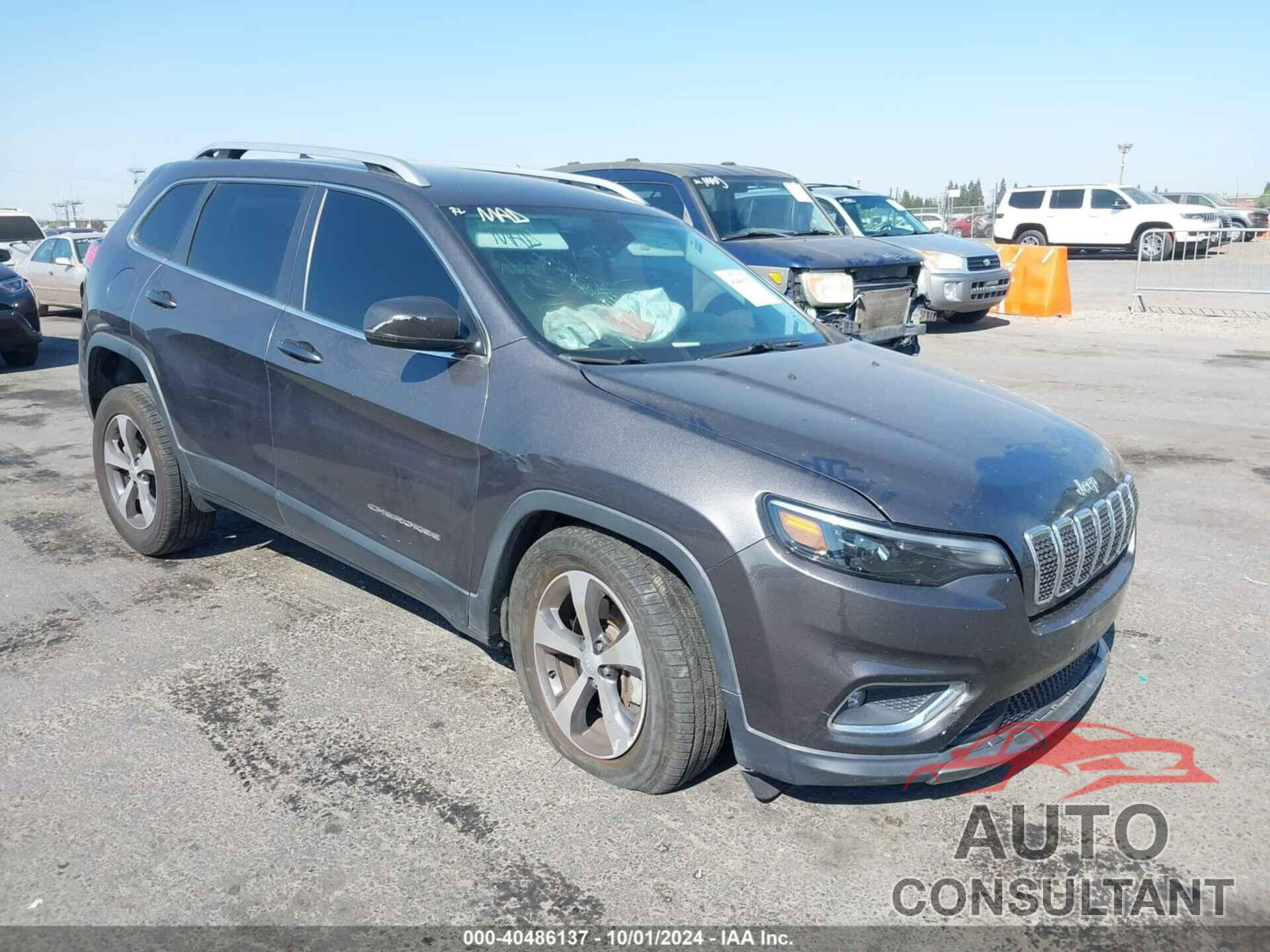 JEEP CHEROKEE 2019 - 1C4PJMDXXKD408091