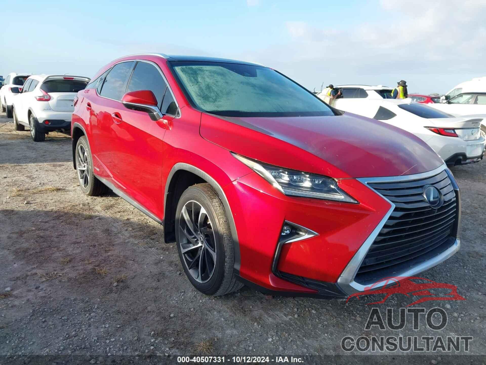 LEXUS RX 450H 2018 - 2T2BGMCA9JC024042