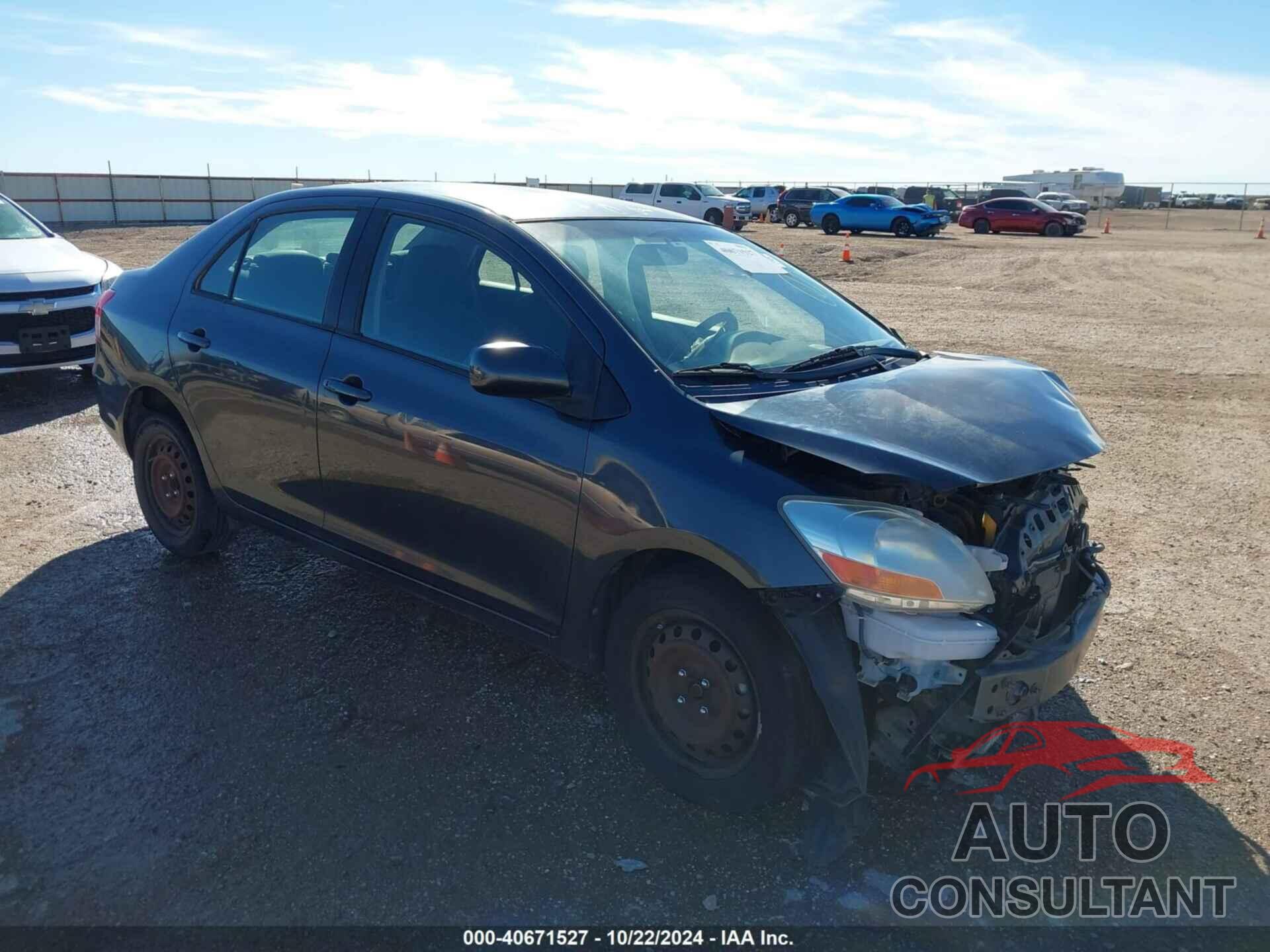 TOYOTA YARIS 2010 - JTDBT4K3XA4076608